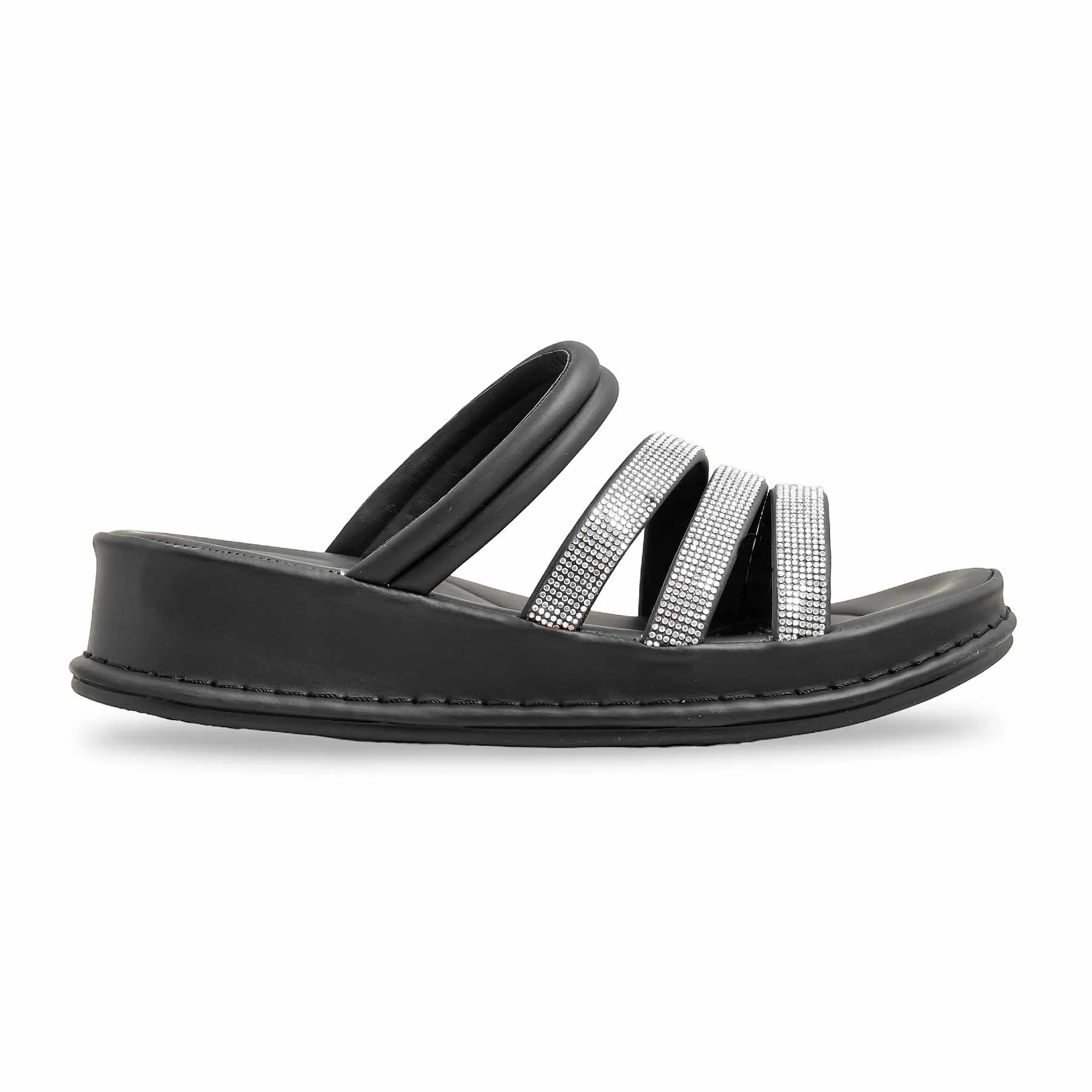 Black Formal Slipper PU0543 - Image 2