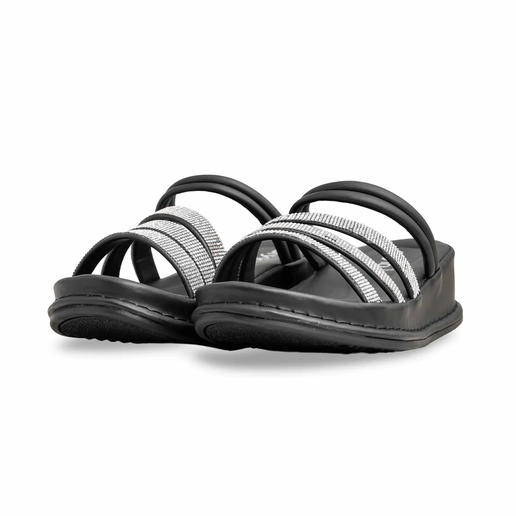 Black Formal Slipper PU0543 - Image 3