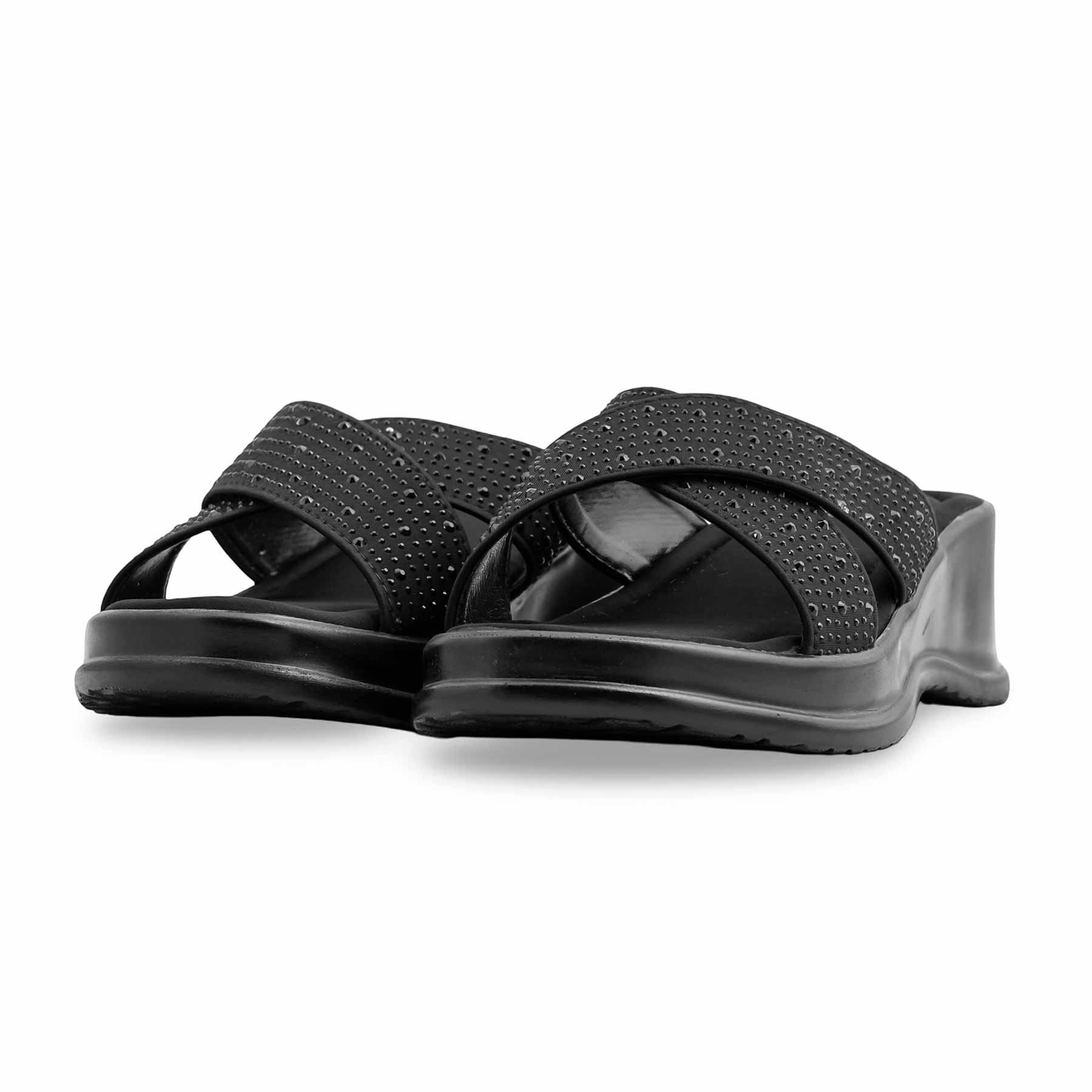 Black Formal Slipper PU0544 - Image 3