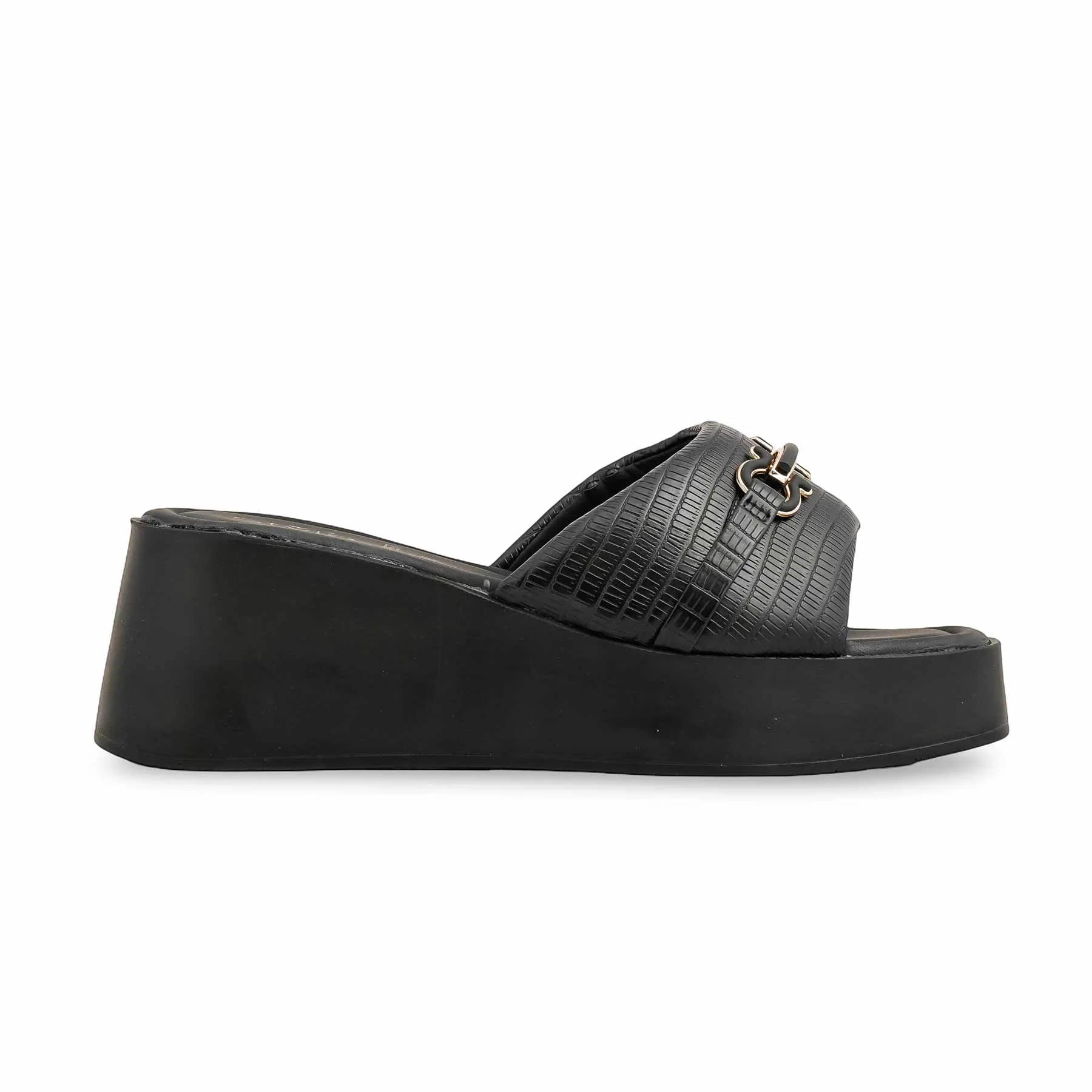 Black Formal Slipper PU0557 - Image 2