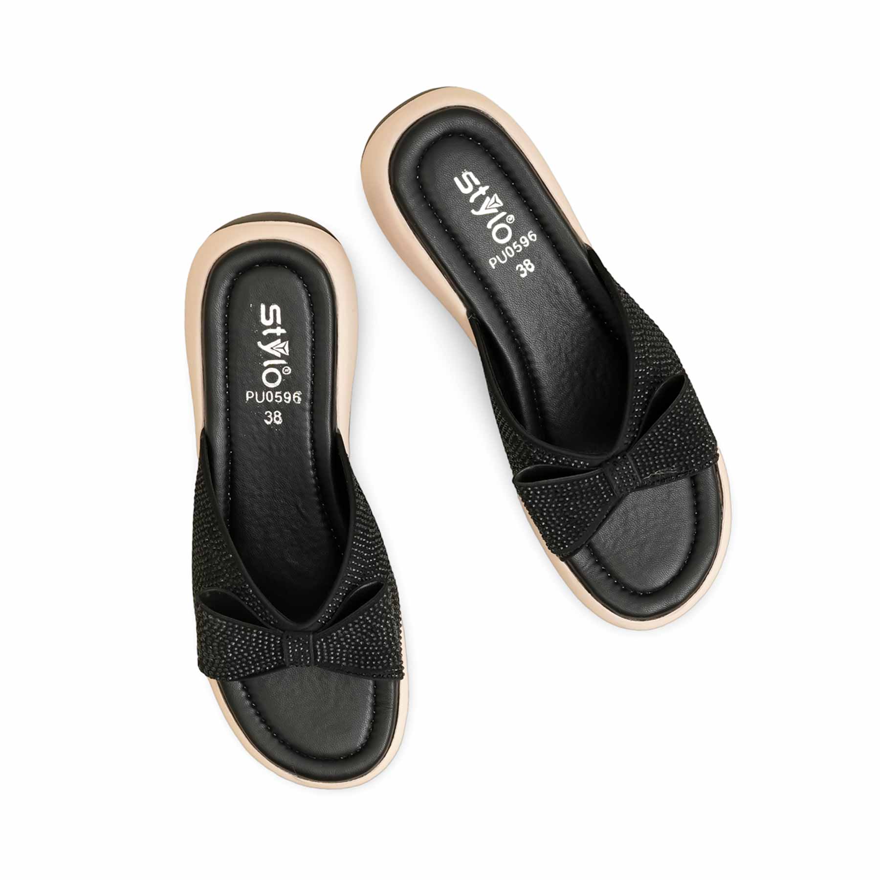 Black Formal Slipper PU0596 - Image 5