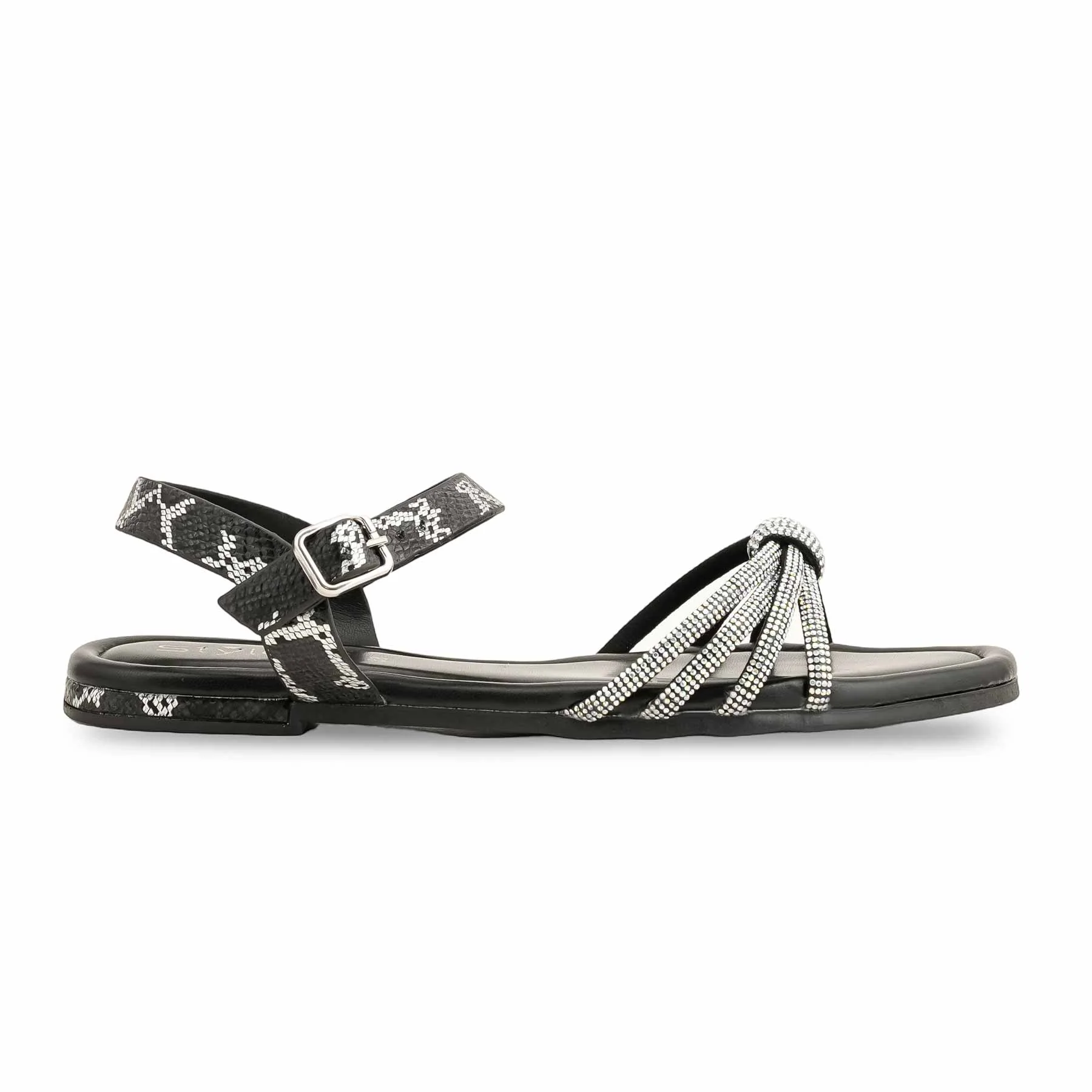 Black Formal Women Sandal FR5393 - Image 2