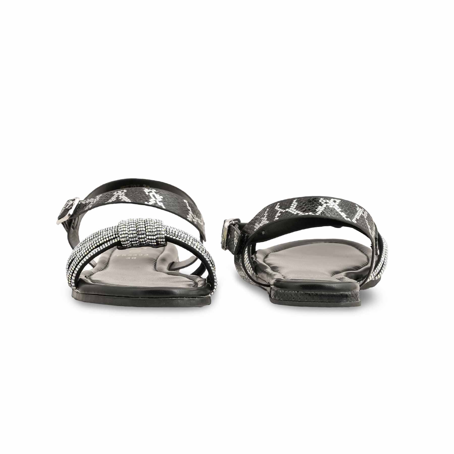 Black Formal Women Sandal FR5393 - Image 4