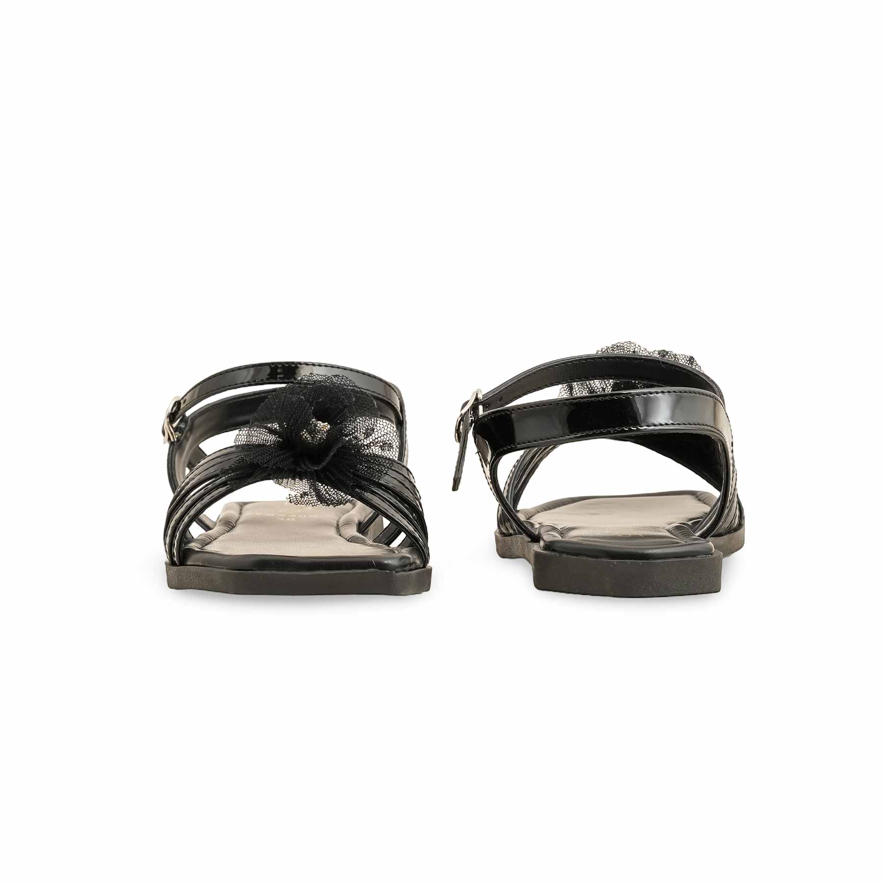 Black Formal Women Sandal FR5409 - Image 4