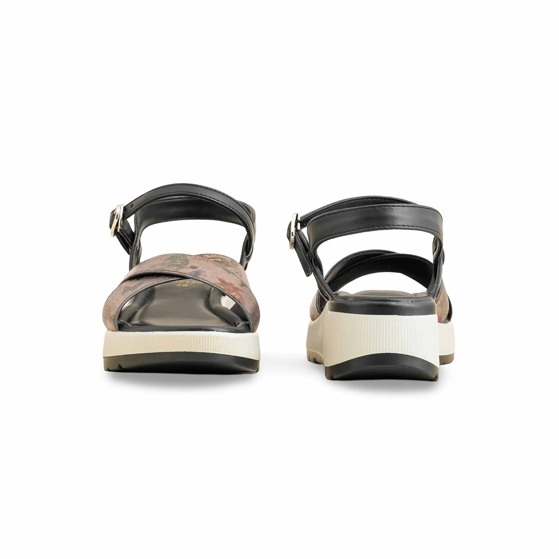 Black Formal Women Sandal PU0119 - Image 3