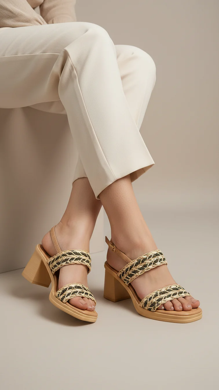 Black Formal Women Sandal PU0457