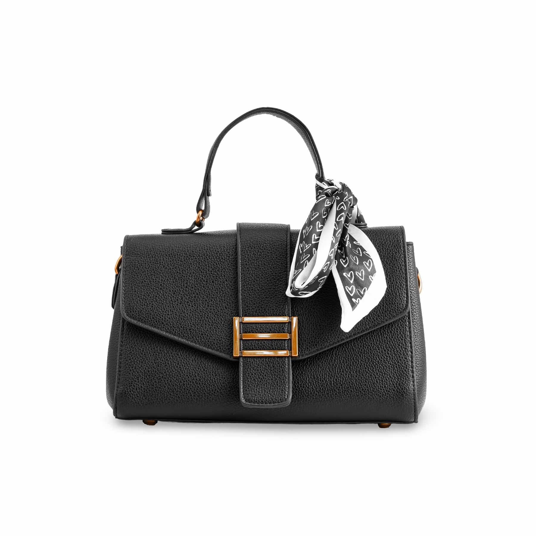 Black Formal Women Shoulder Bag P36302 - Image 2