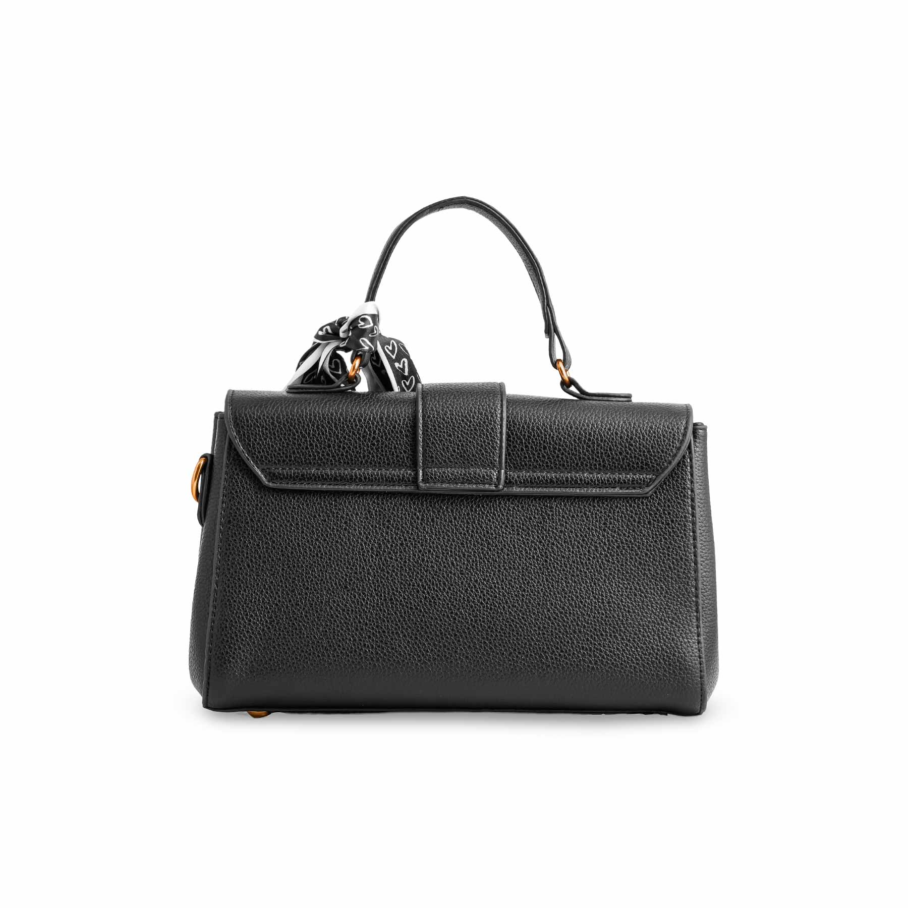 Black Formal Women Shoulder Bag P36302 - Image 4