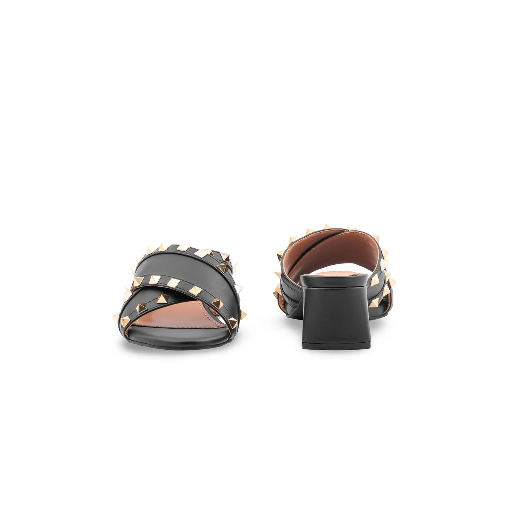Black Formal Women Slipper FR8431 - Image 4