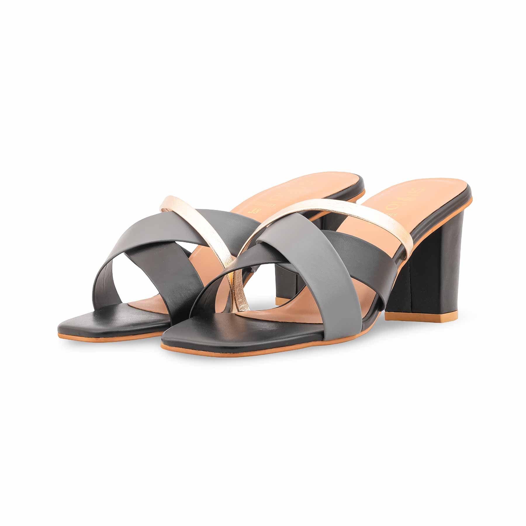 Black Formal Women Slipper FR8481 - Image 3