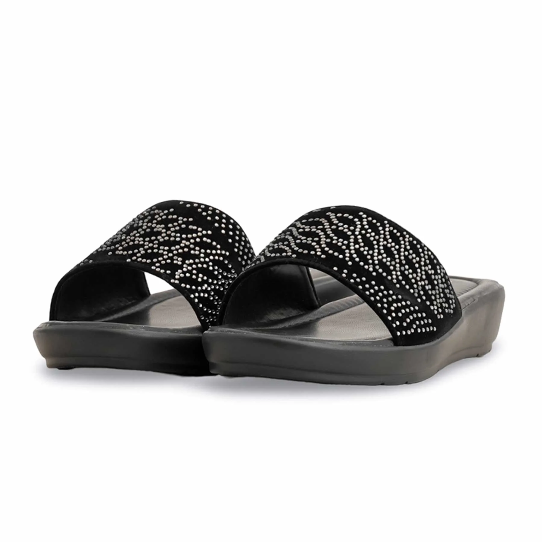 Black Formal Women Slipper PU0152 - Image 2