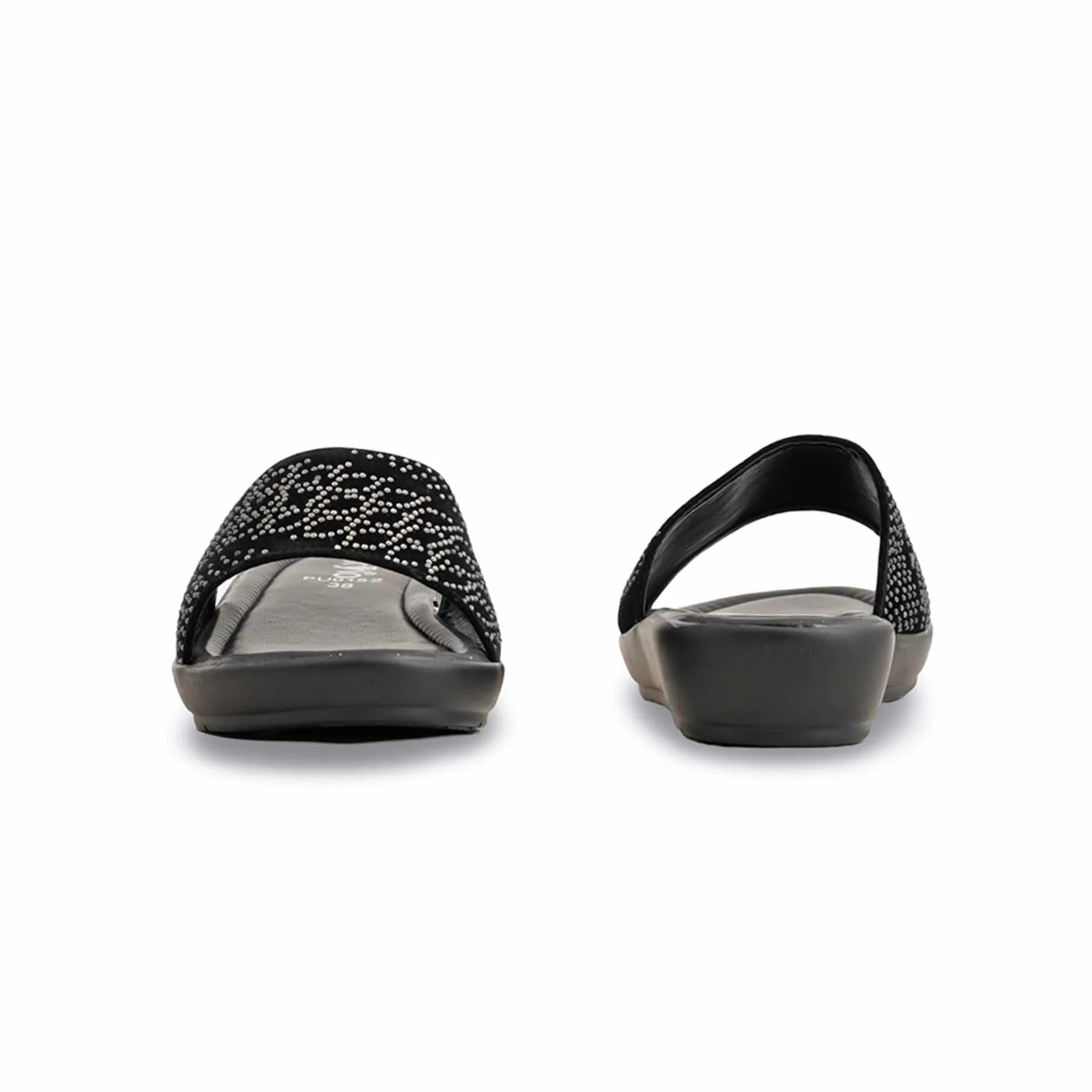 Black Formal Women Slipper PU0152 - Image 3
