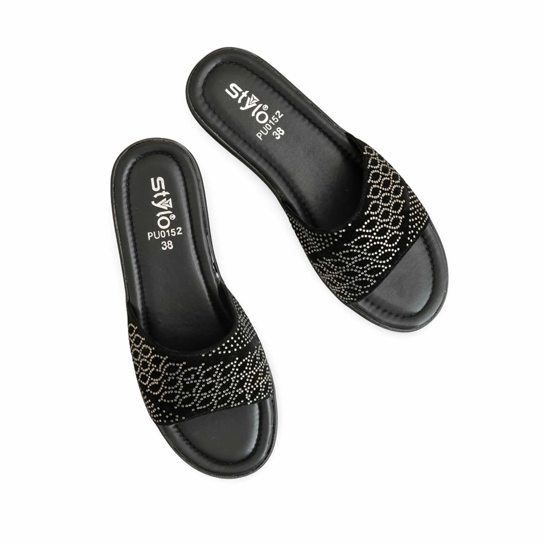 Black Formal Women Slipper PU0152 - Image 4