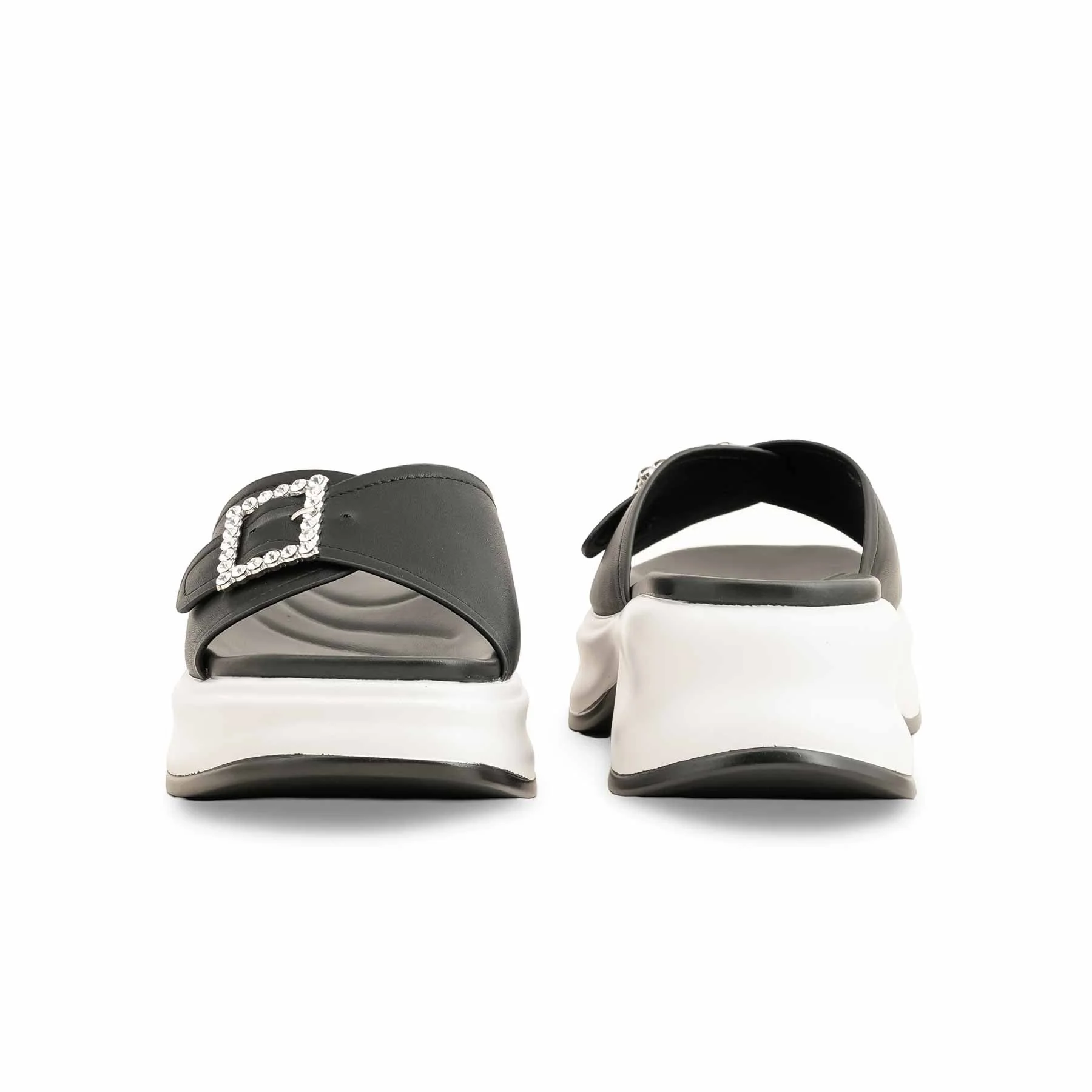 Black Formal Women Slipper PU0377 - Image 4