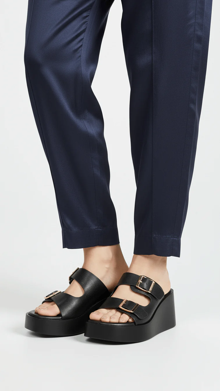 Black Formal Women Slipper PU0390