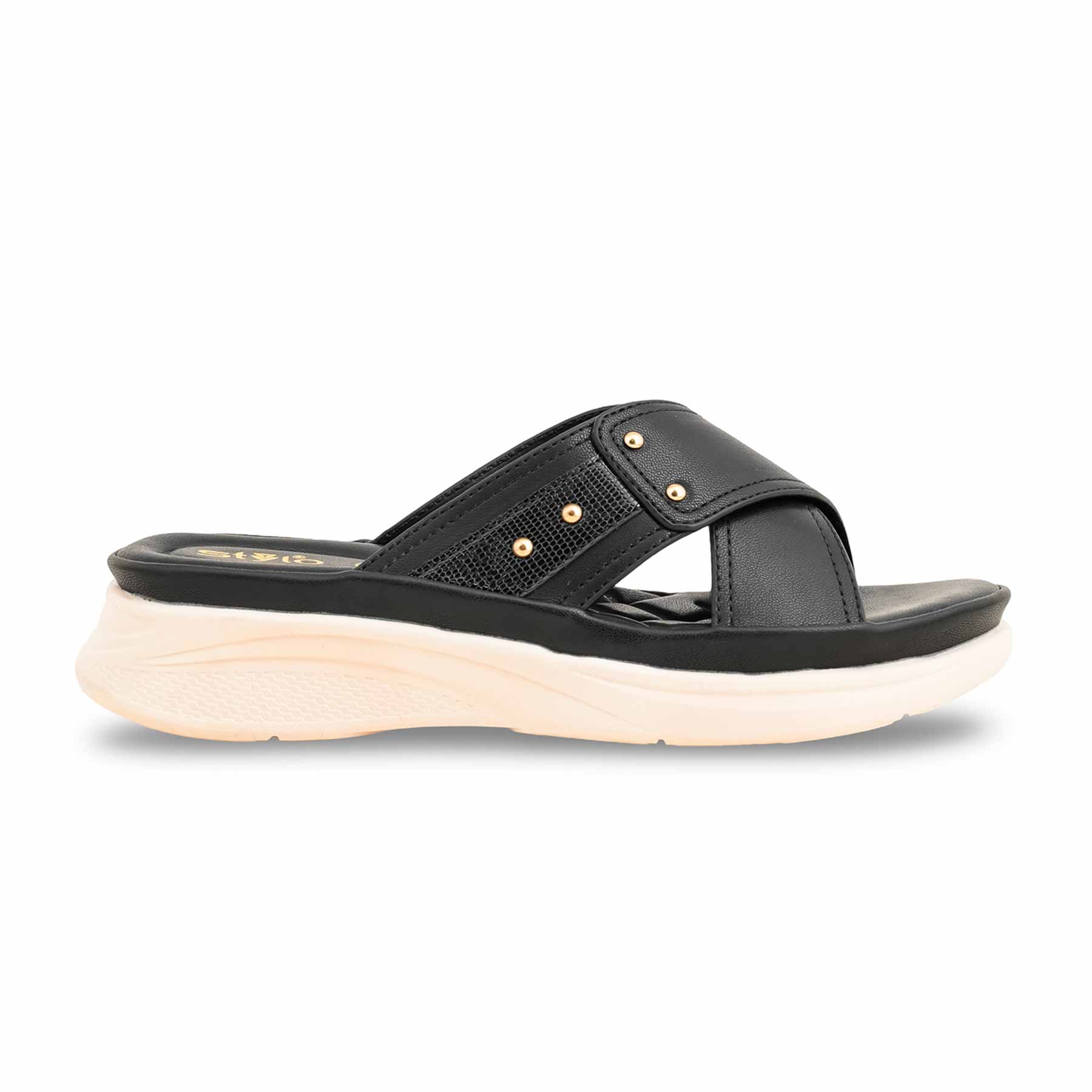 Black Formal Women Slipper PU0509 - Image 2