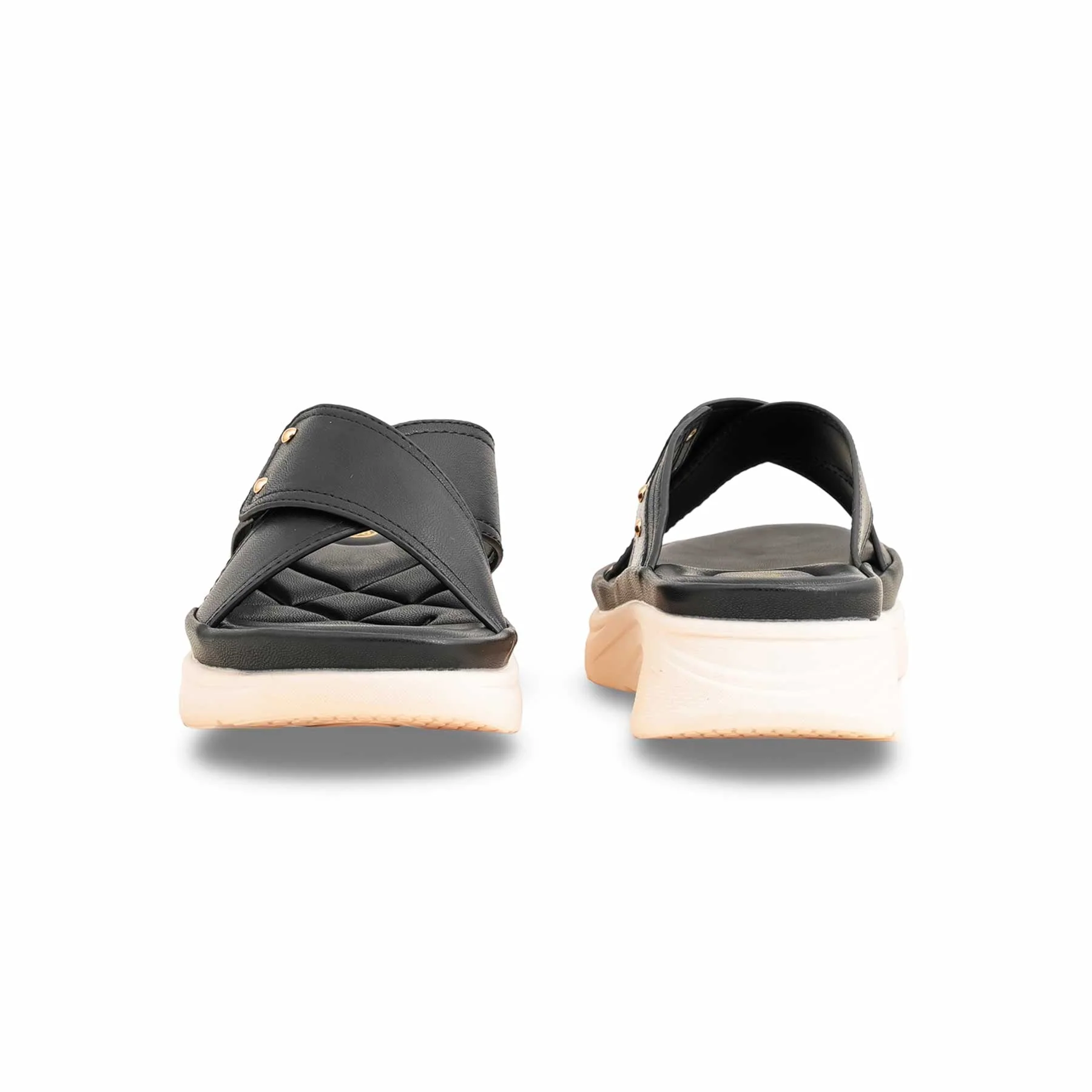 Black Formal Women Slipper PU0509 - Image 4