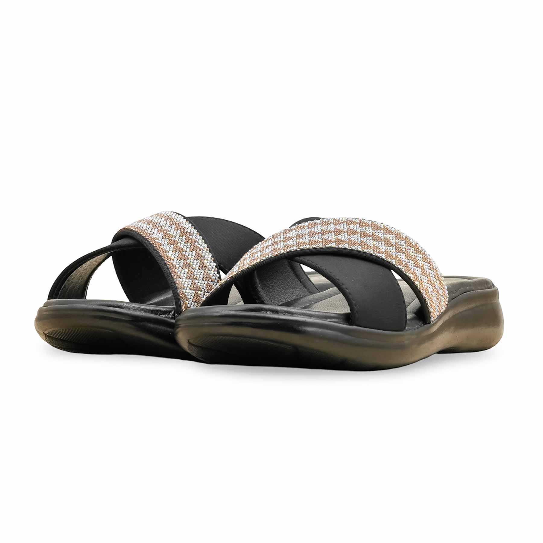 Black Formal Women Slipper PU0595 - Image 3