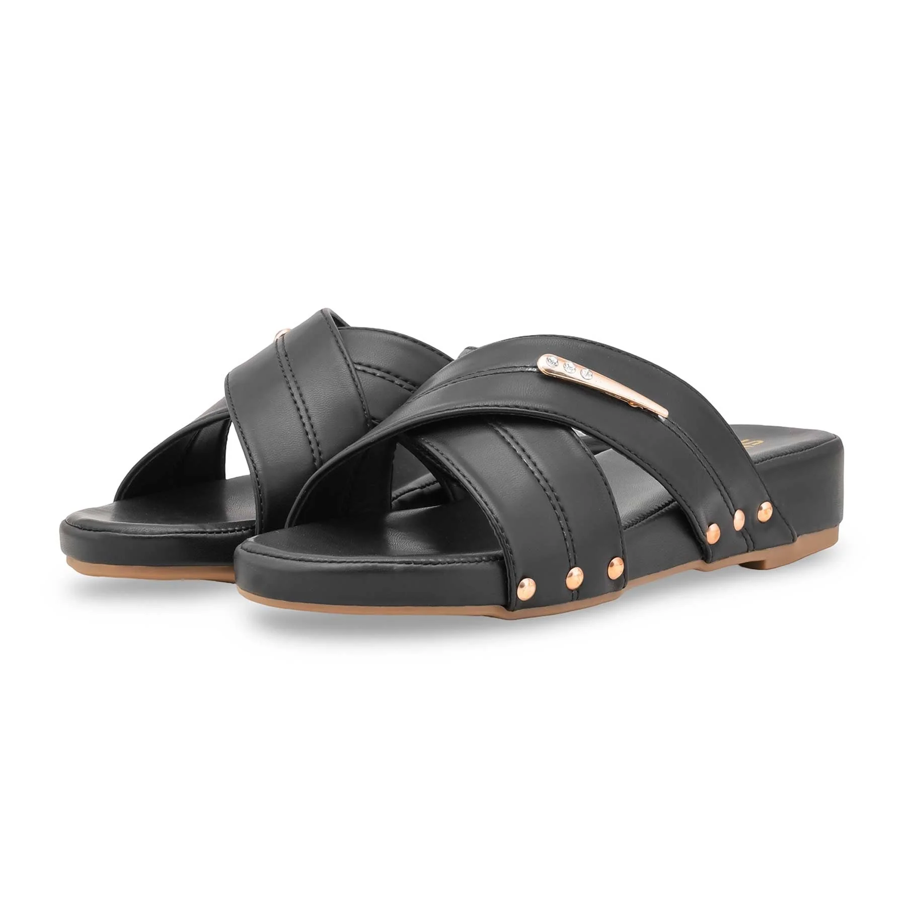 Black Formal Women Slipper PU0665 - Image 3
