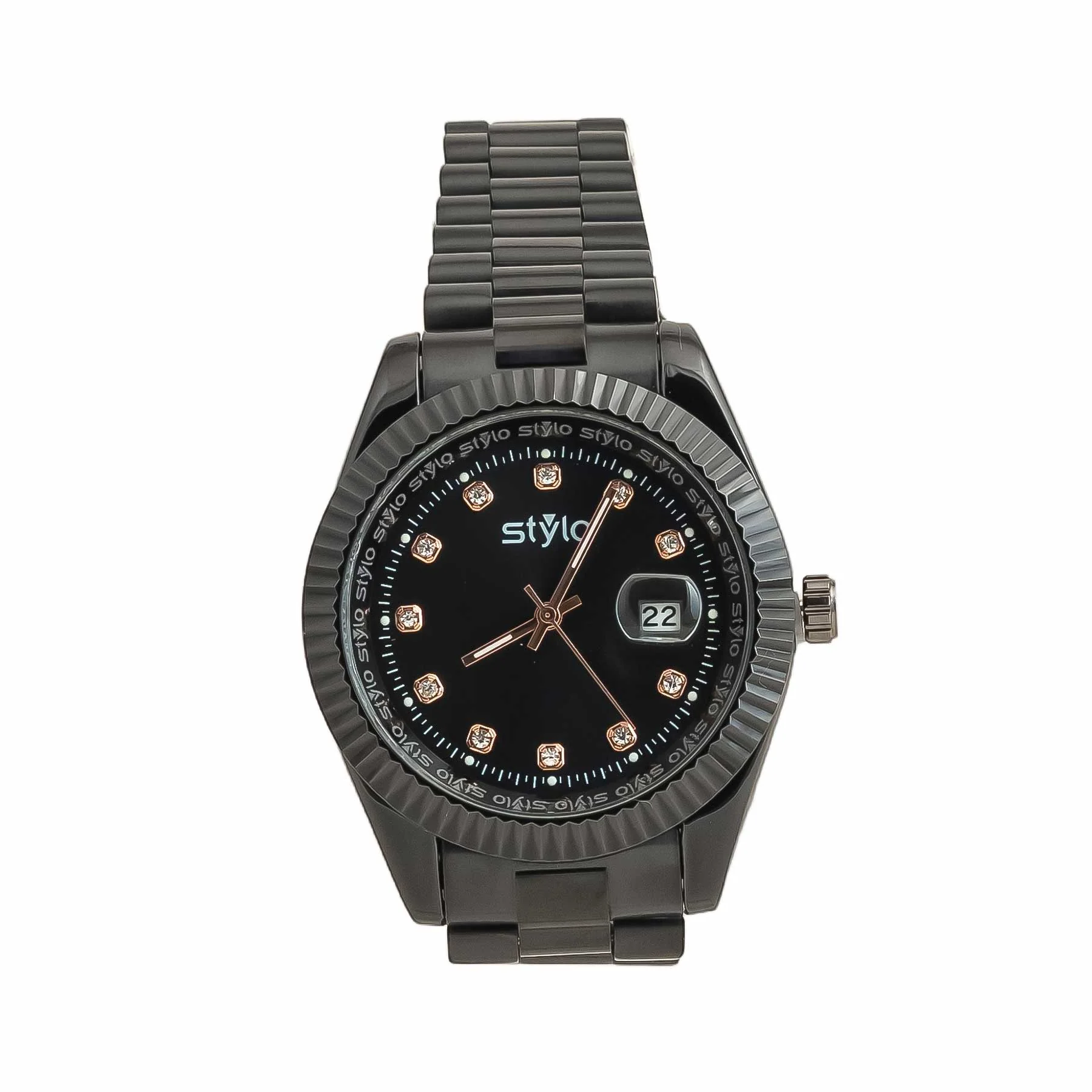 BLACK GENTS WATCH J33917 - Image 2