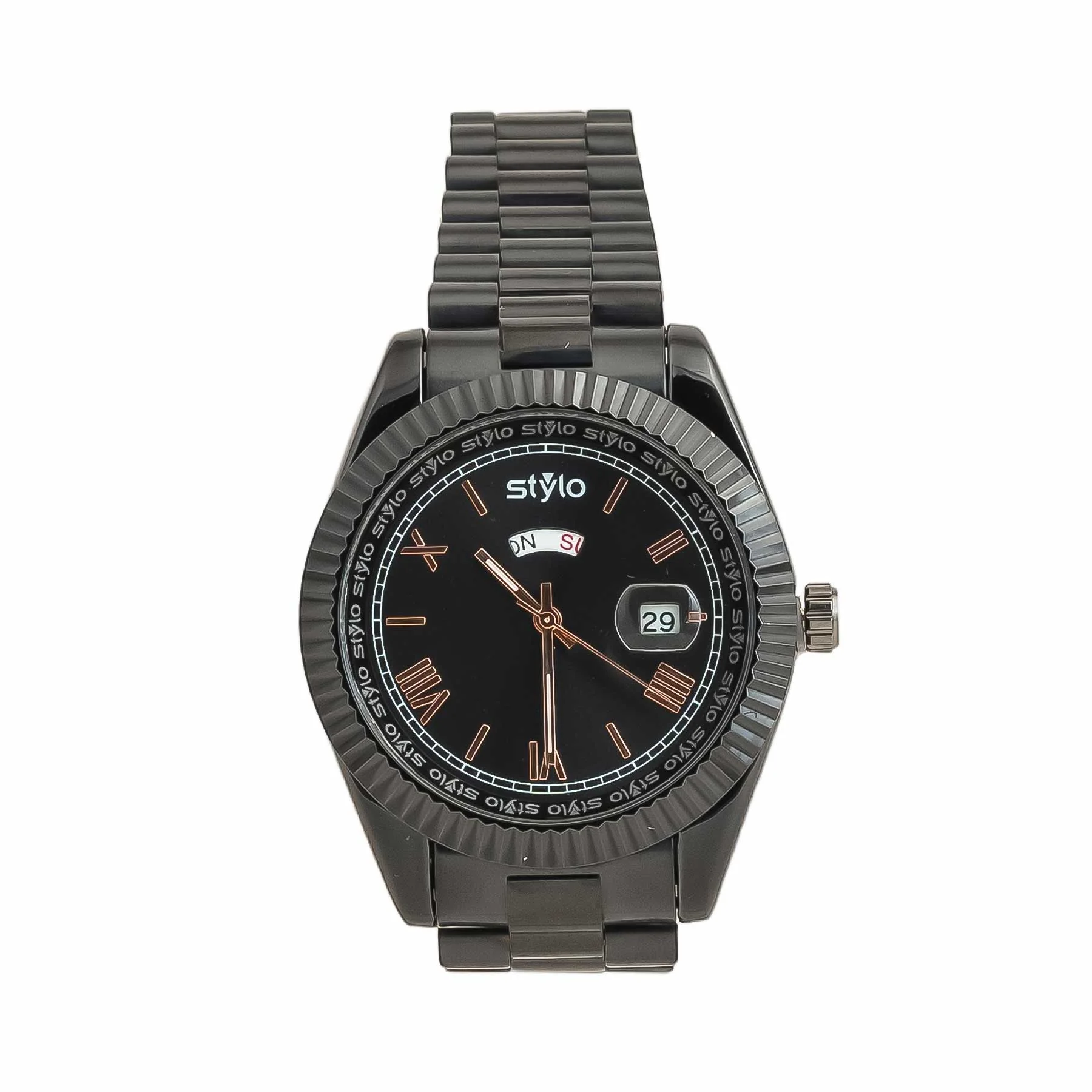 BLACK GENTS WATCH J33922 - Image 2