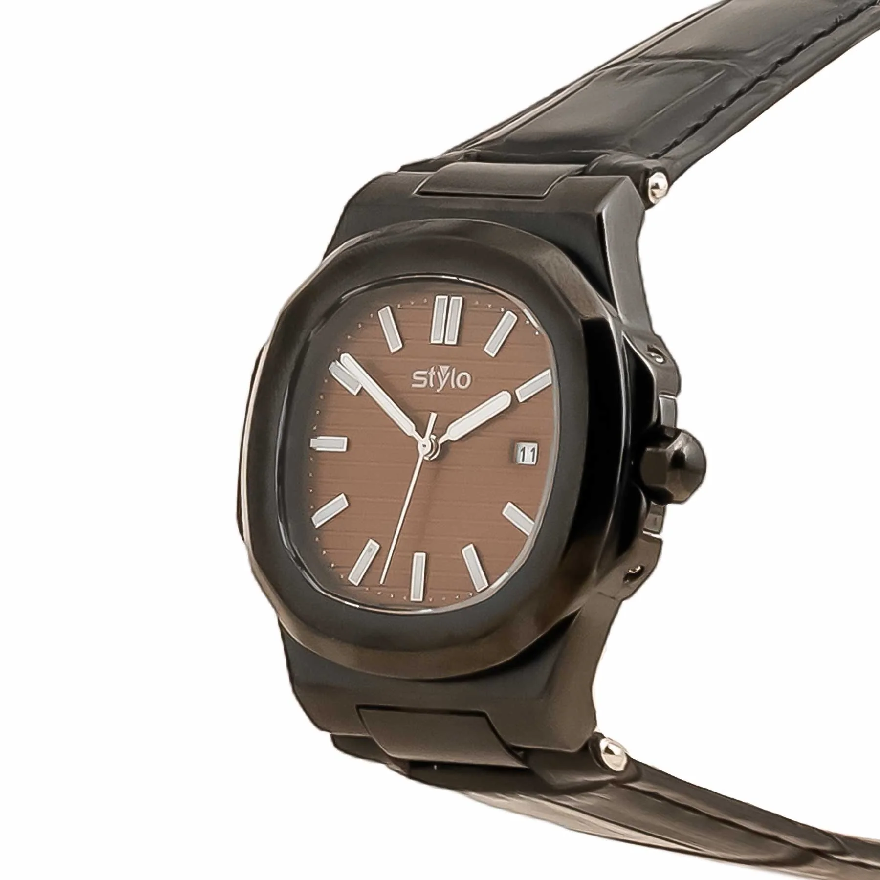 Black Gents Watch J34032 - Image 3