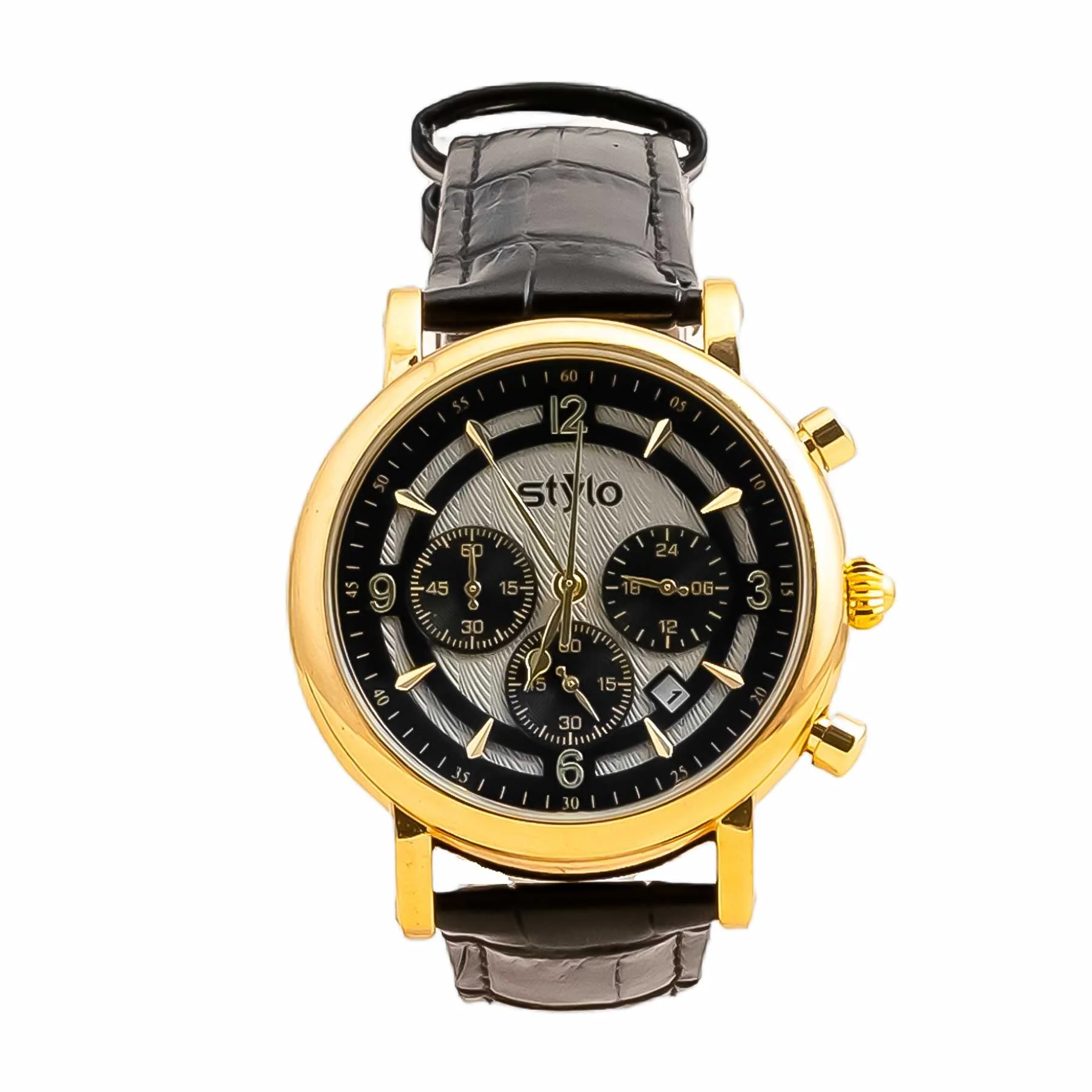 Black Gents Watch J34035 - Image 2
