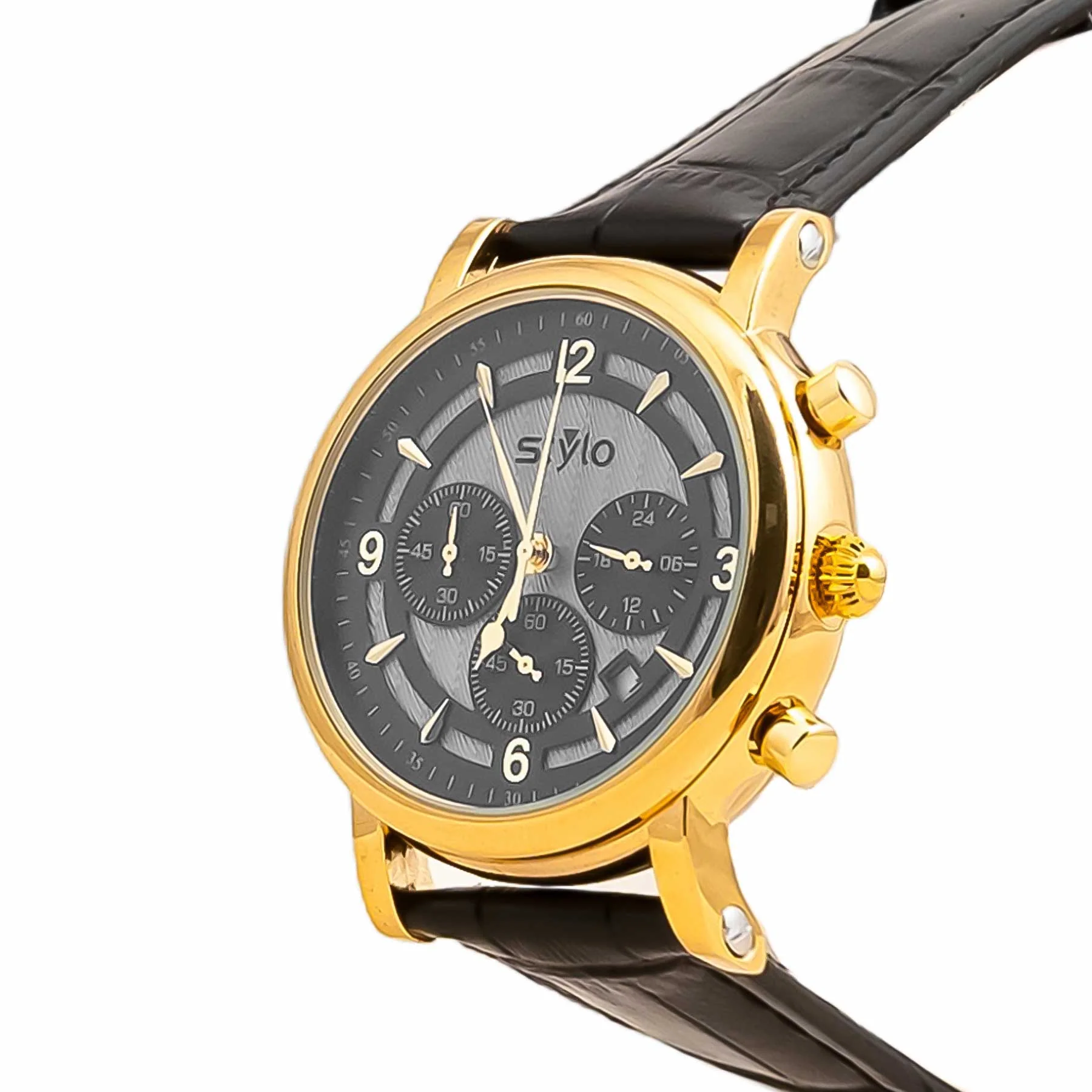 Black Gents Watch J34035 - Image 3