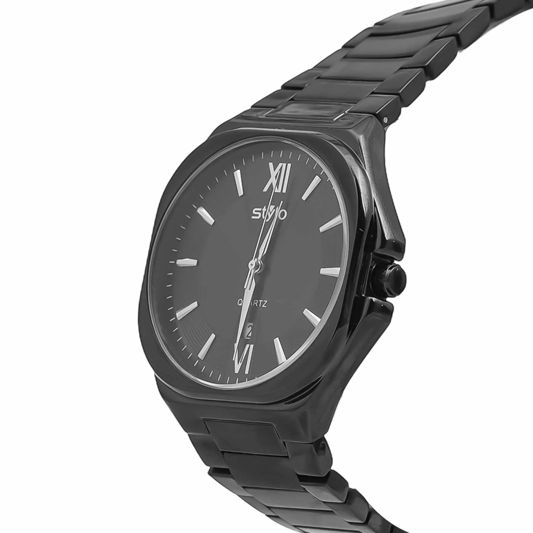 Black Gents Watch J34109 - Image 3