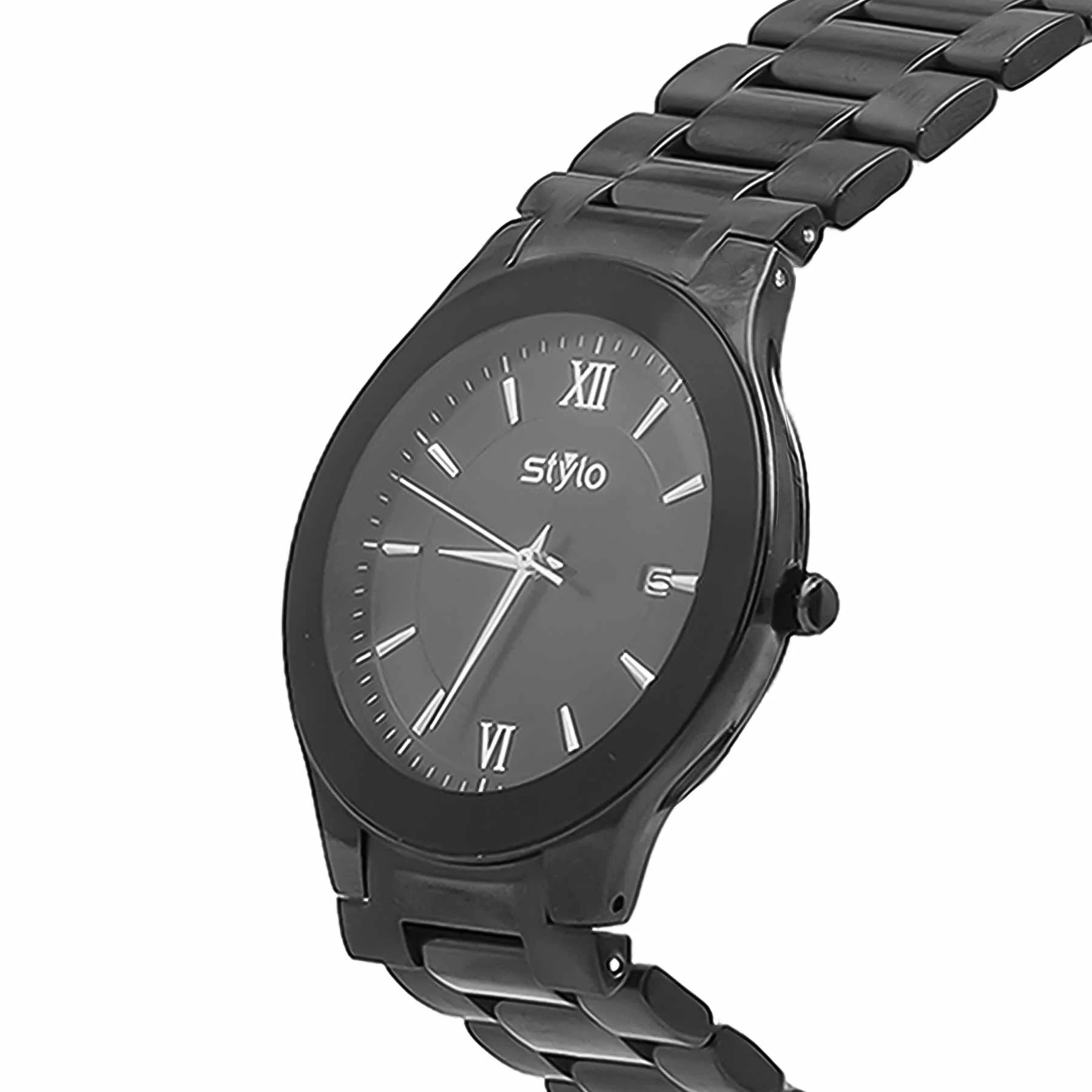Black Gents Watch J34110 - Image 3