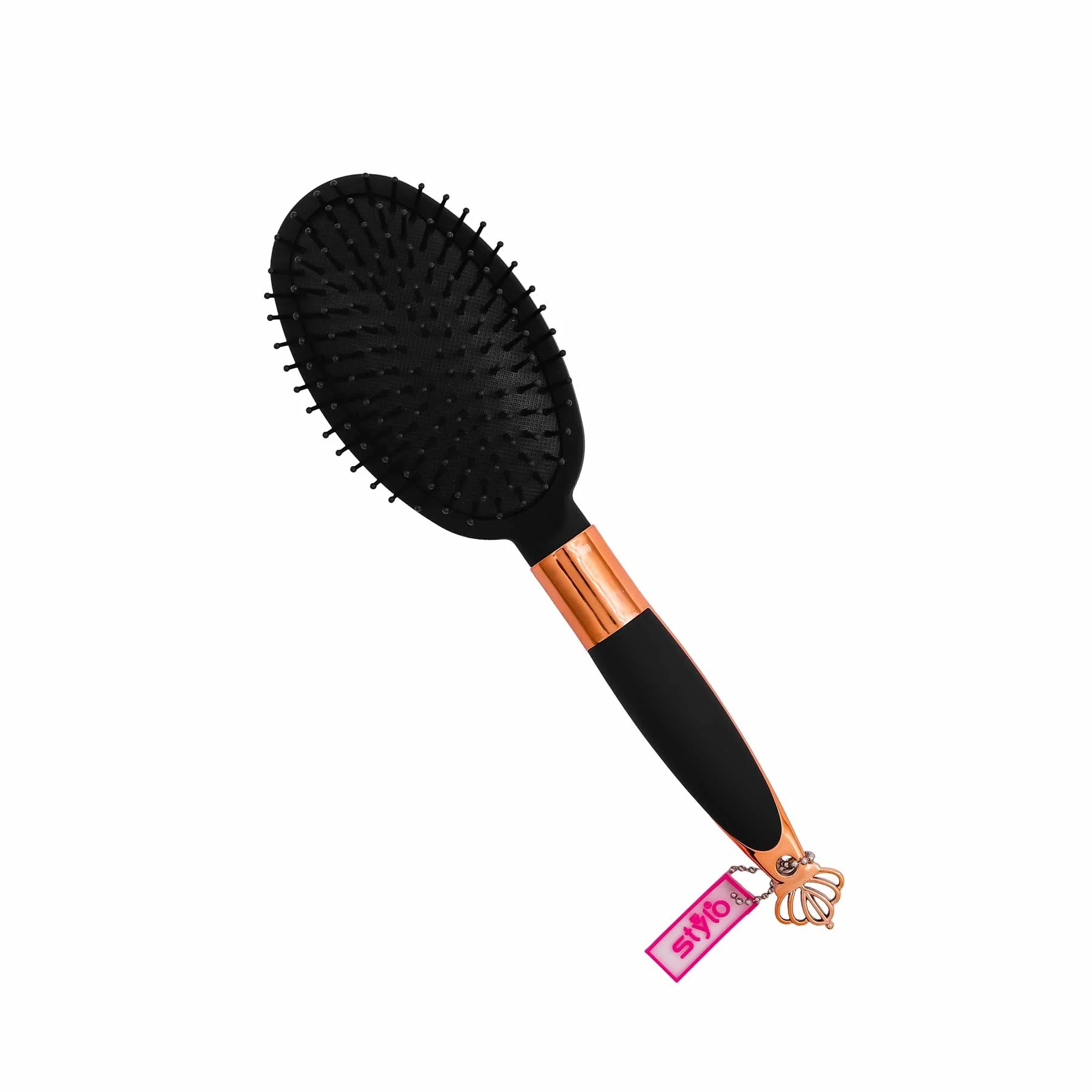 Black Hair Brush BR8128 - Image 2