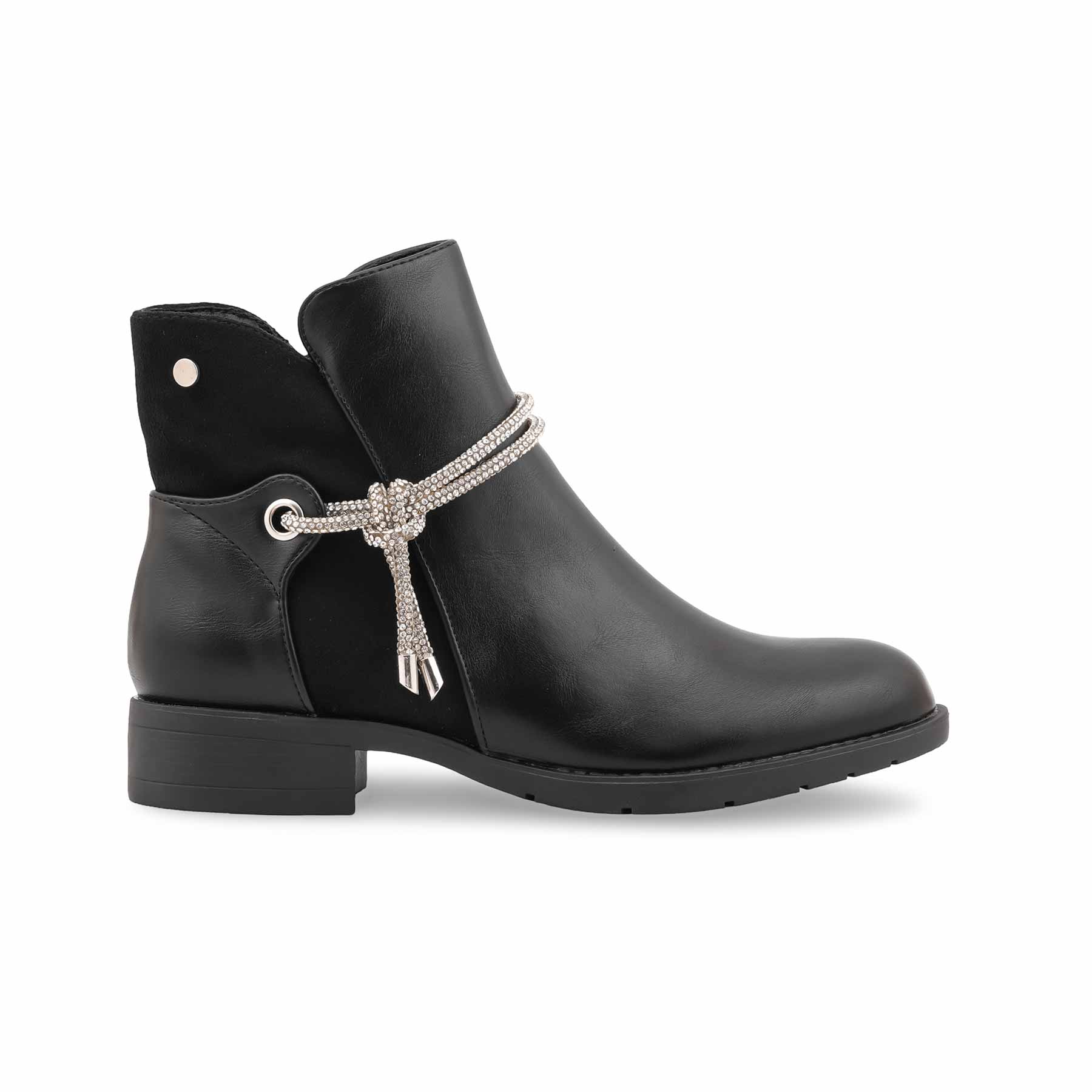 Black Long Shoes For Women WN9023 - Image 2
