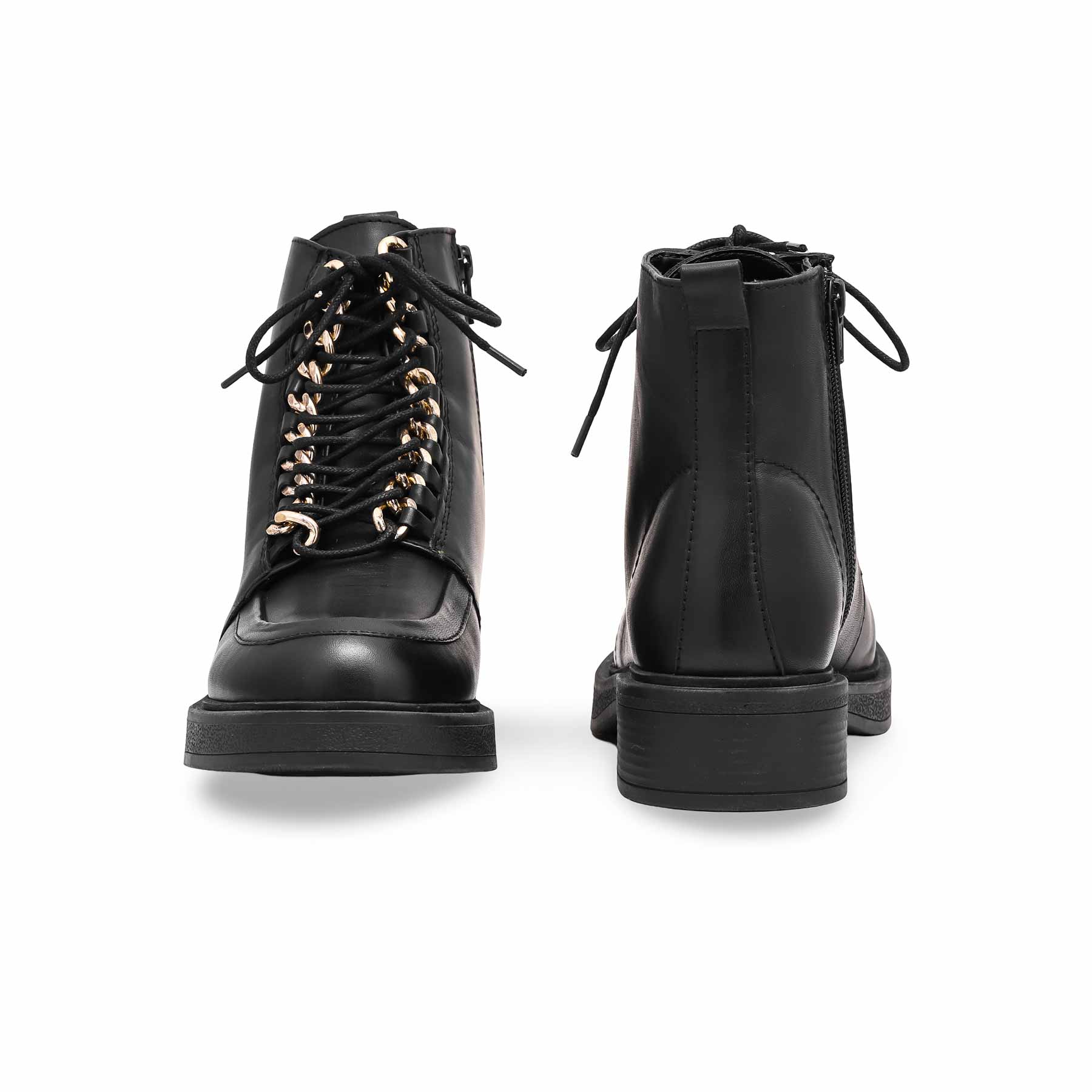 Black Long Shoes WN9019 - Image 4
