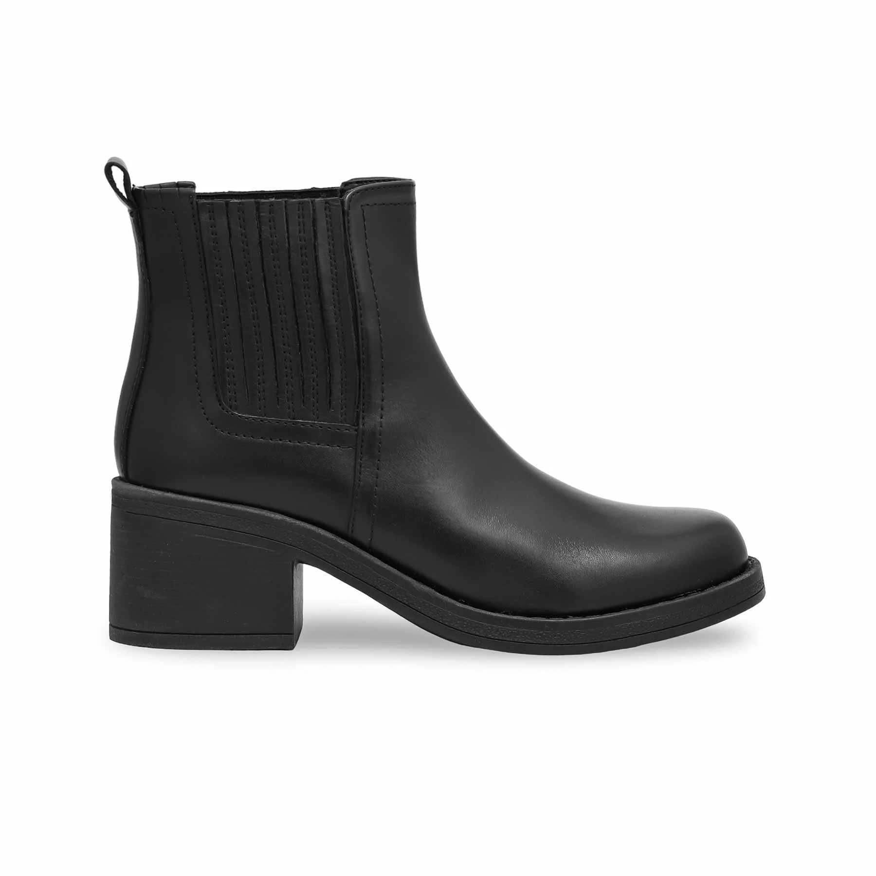 Black Long Shoes WN9021 - Image 2