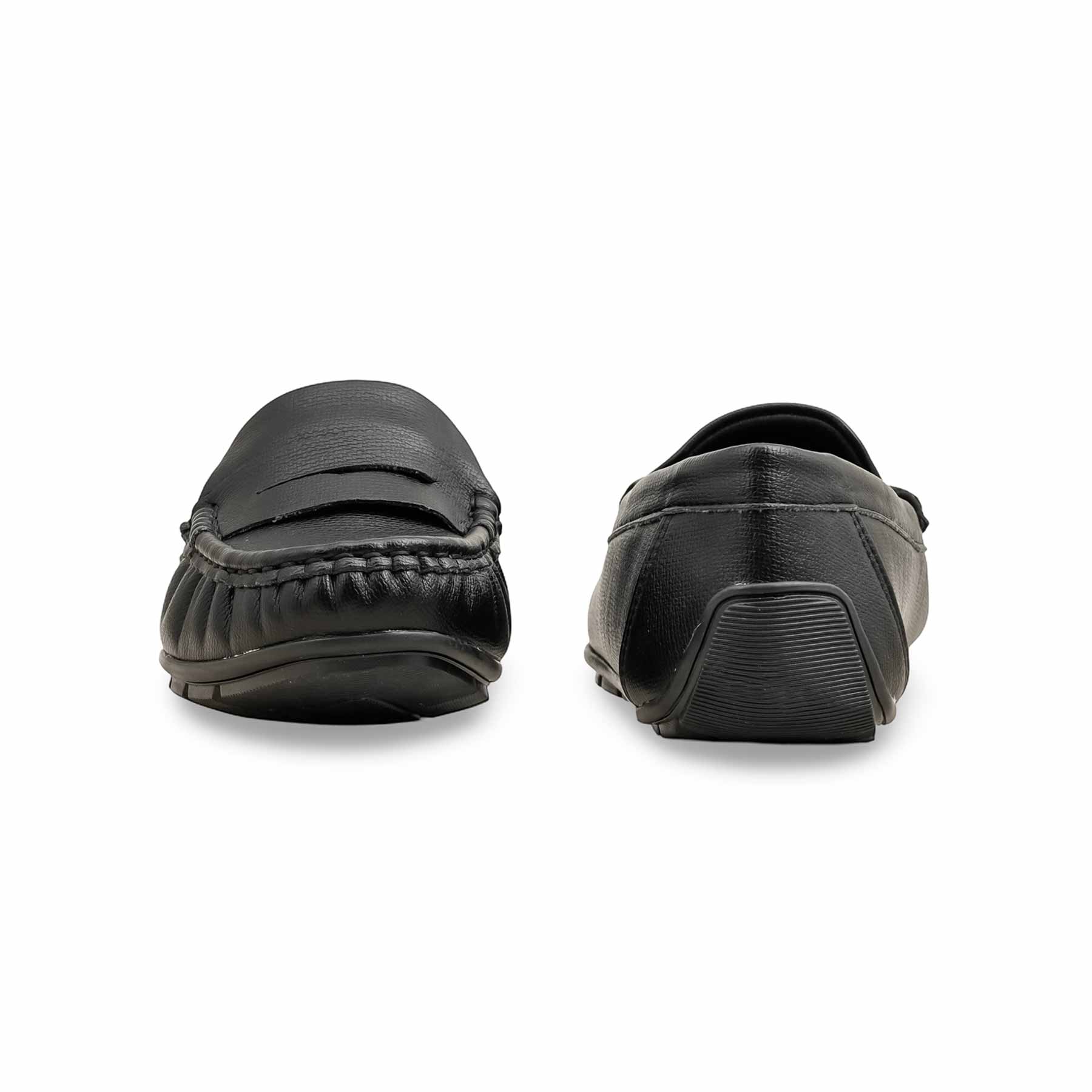 Black Moccasin For Ladies WN4471 - Image 4