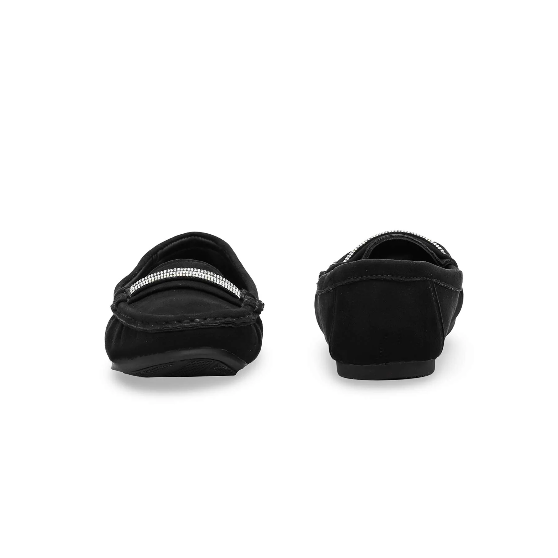 Black Moccasin For Women WN4336 - Image 3