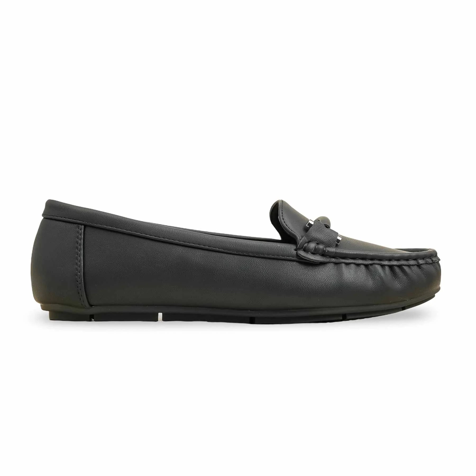Black Moccasin For Women WN4510 - Image 3