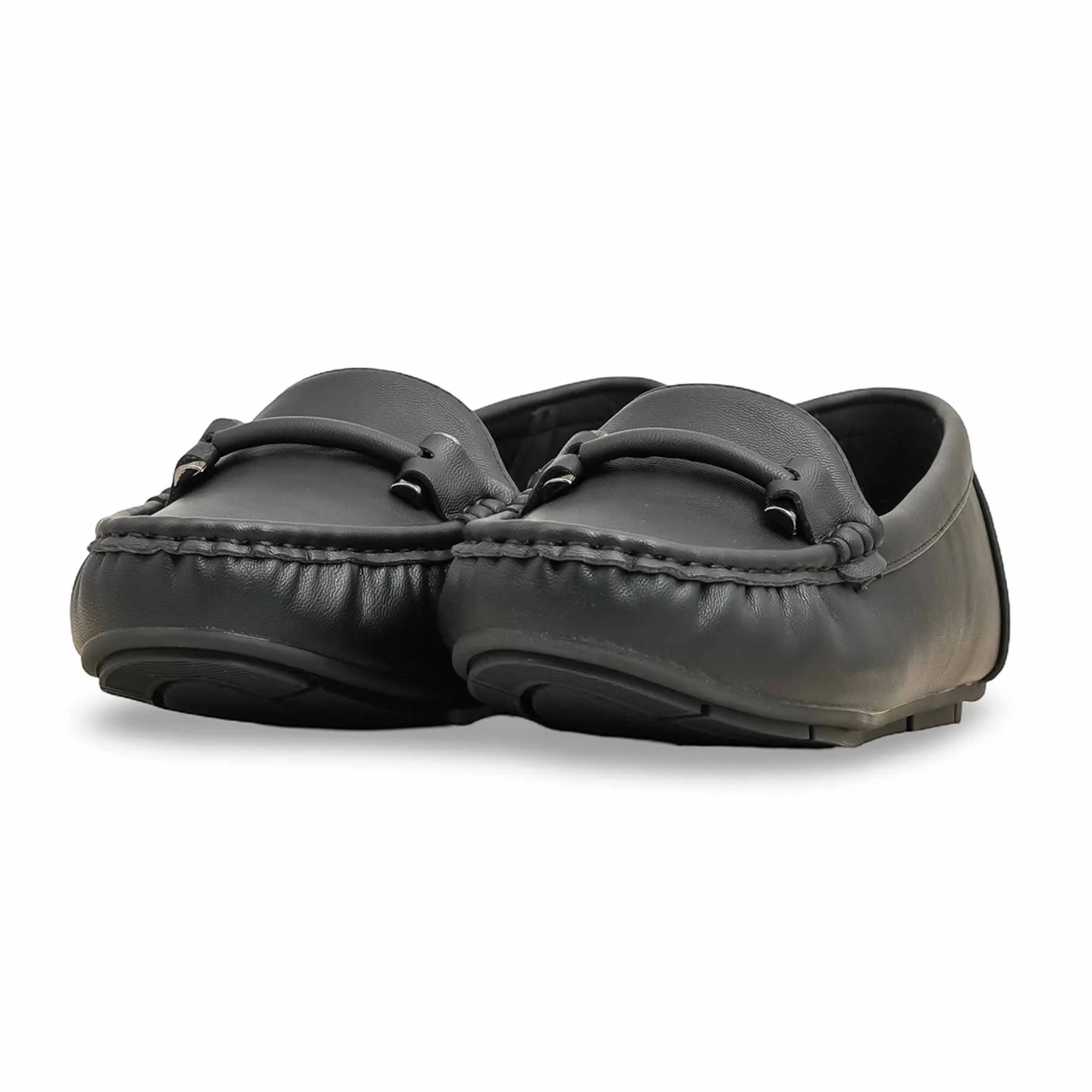 Black Moccasin For Women WN4510 - Image 4