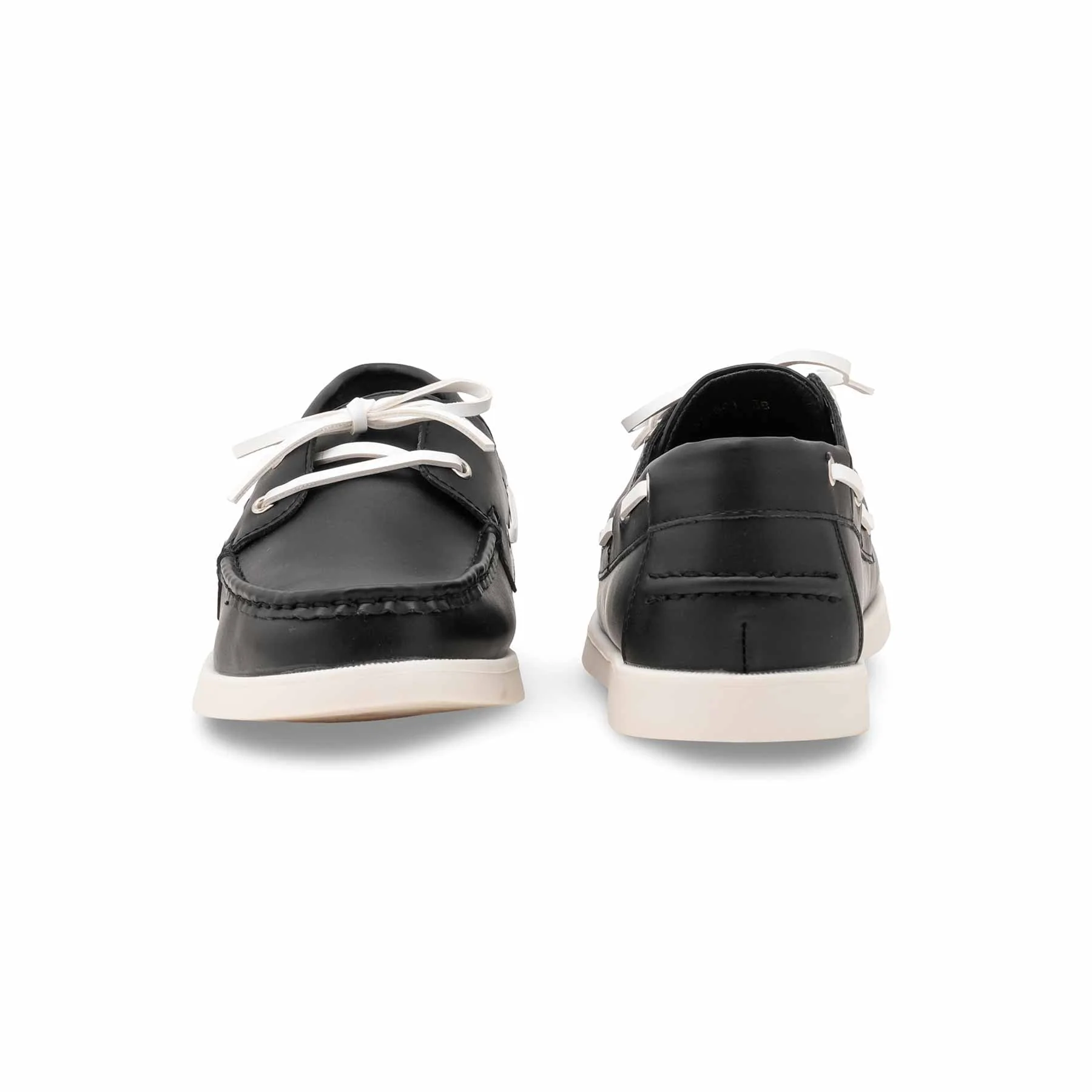 Black Moccasin For Women WN4521 - Image 4