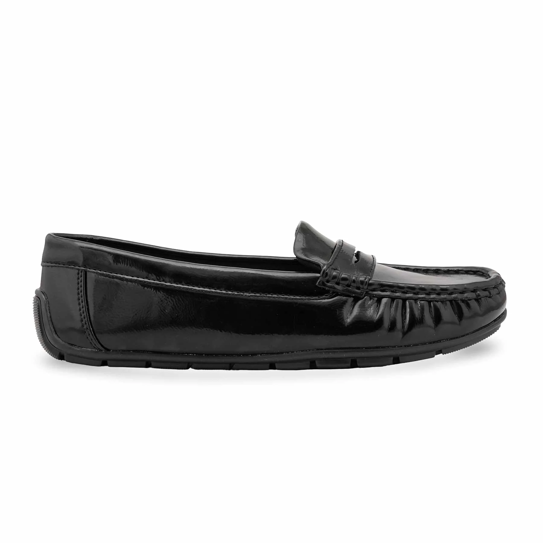 Black Moccasin For Women WN4578 - Image 3