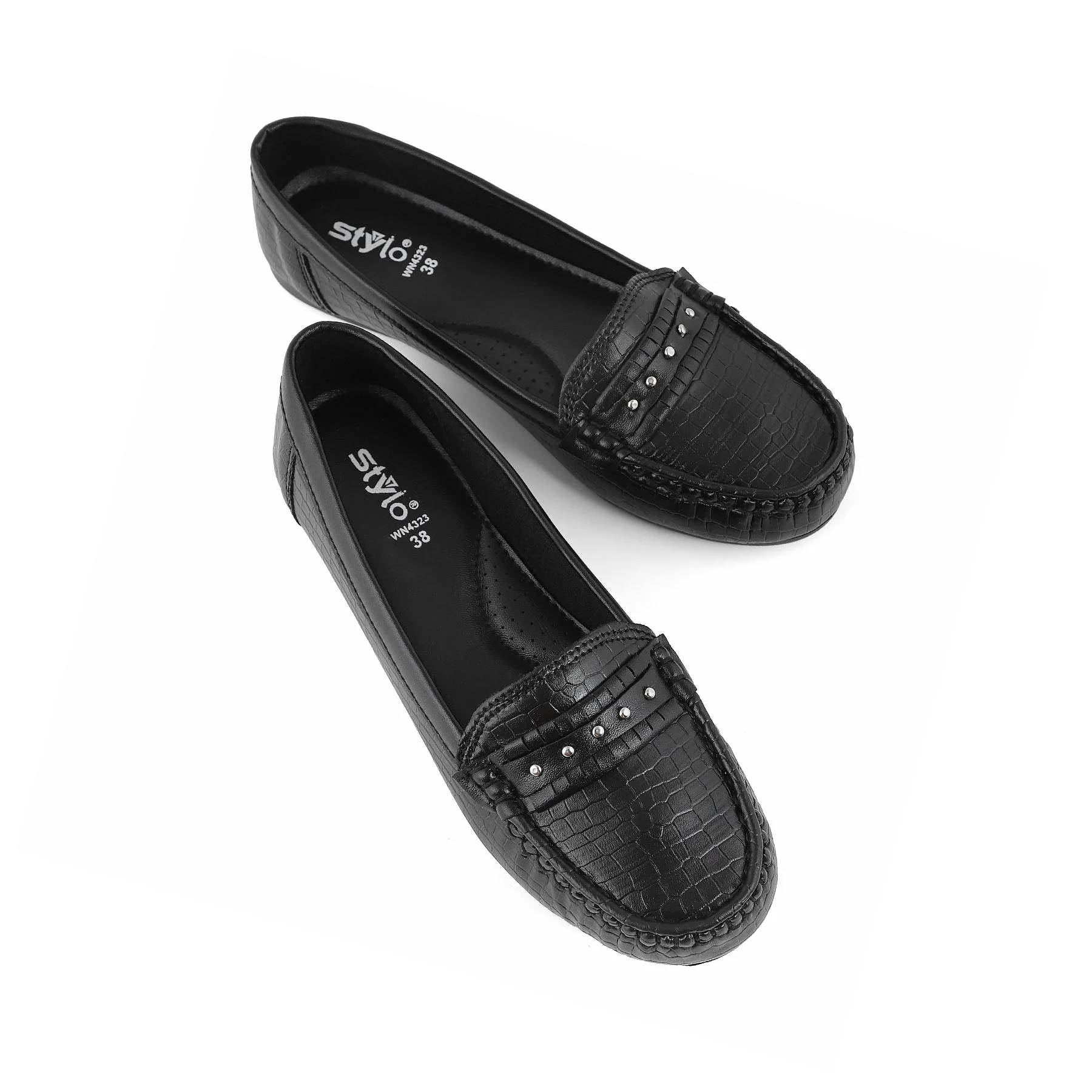 Black Moccasin WN4323 - Image 4