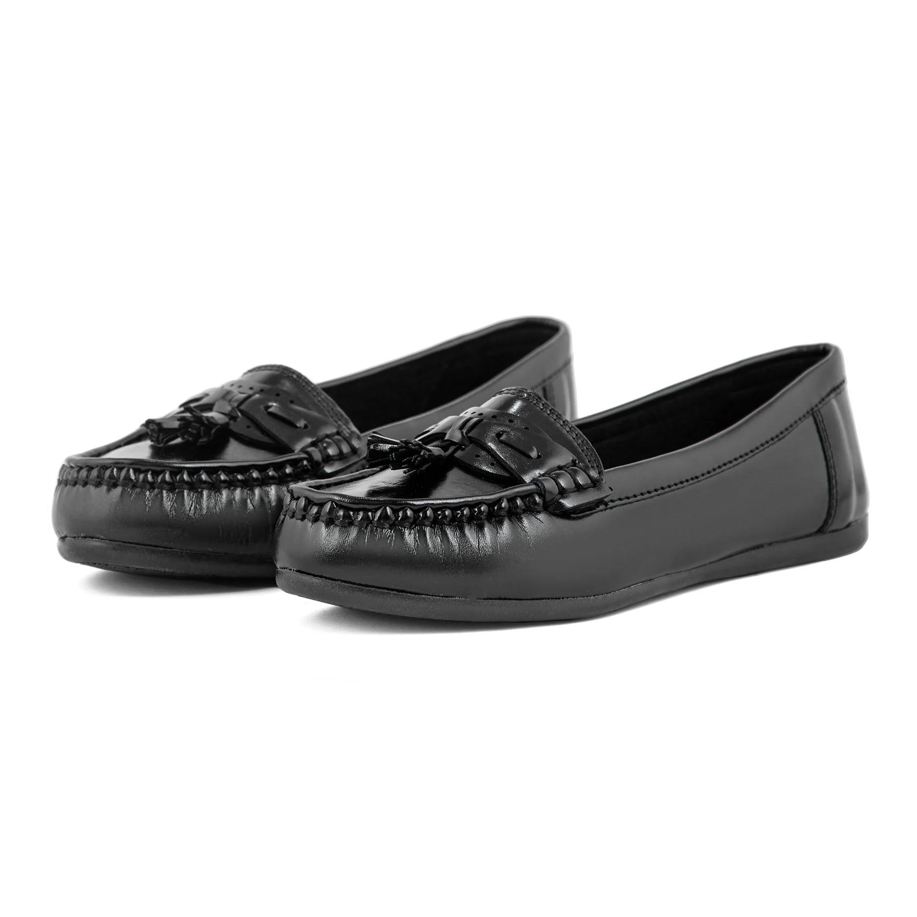 Black Moccasin WN4324 - Image 2