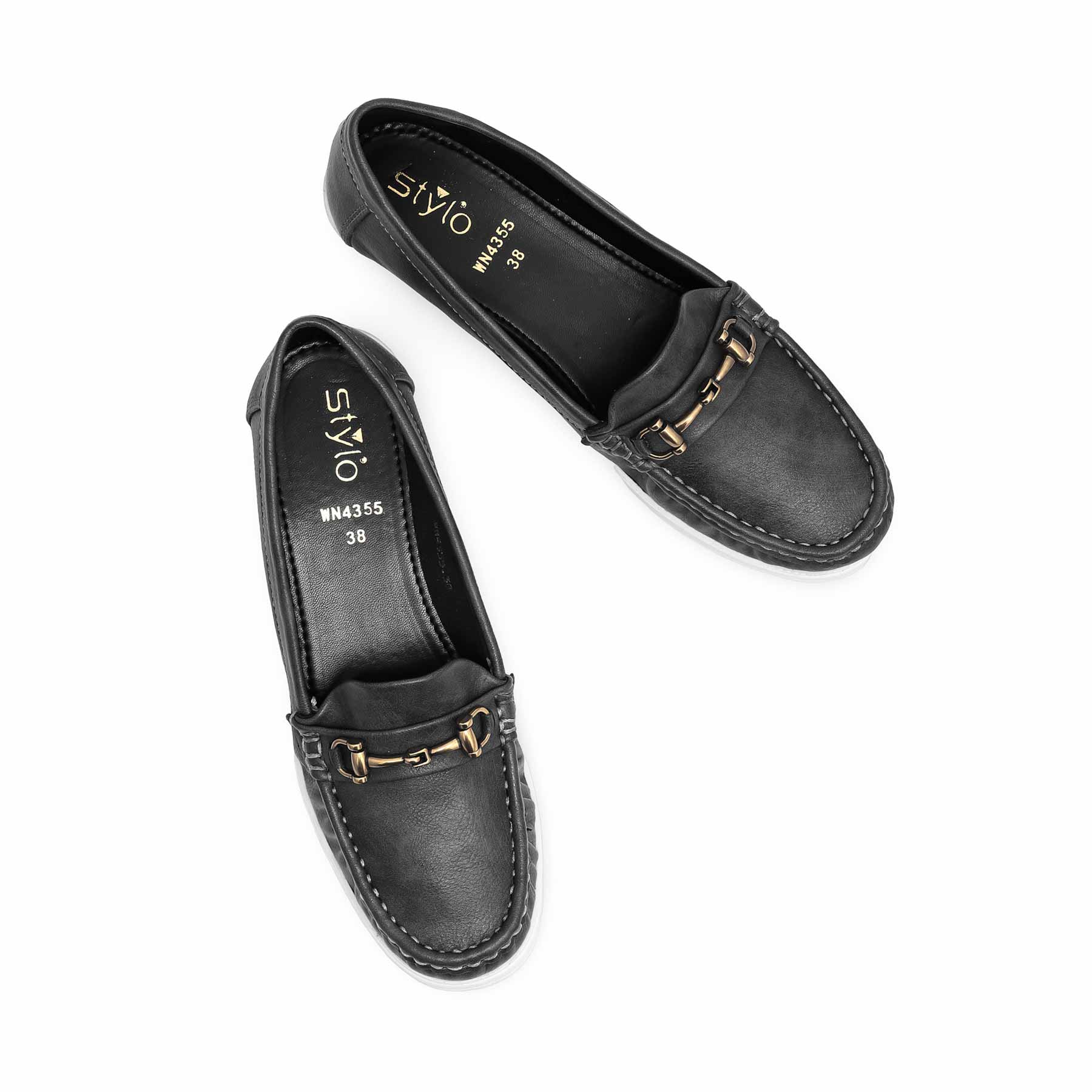 Black Moccasin WN4355 - Image 4