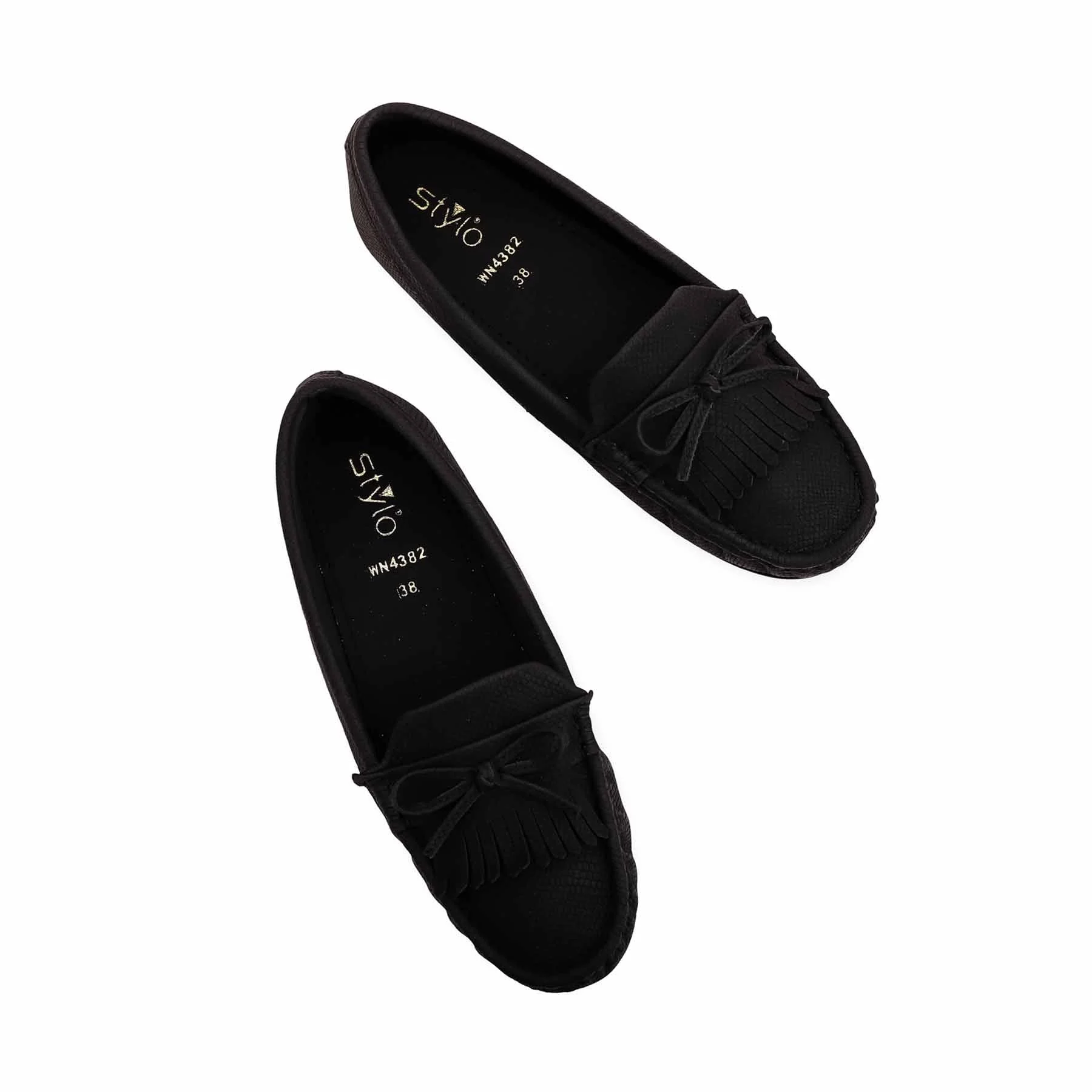 Black Moccasin WN4382 - Image 4