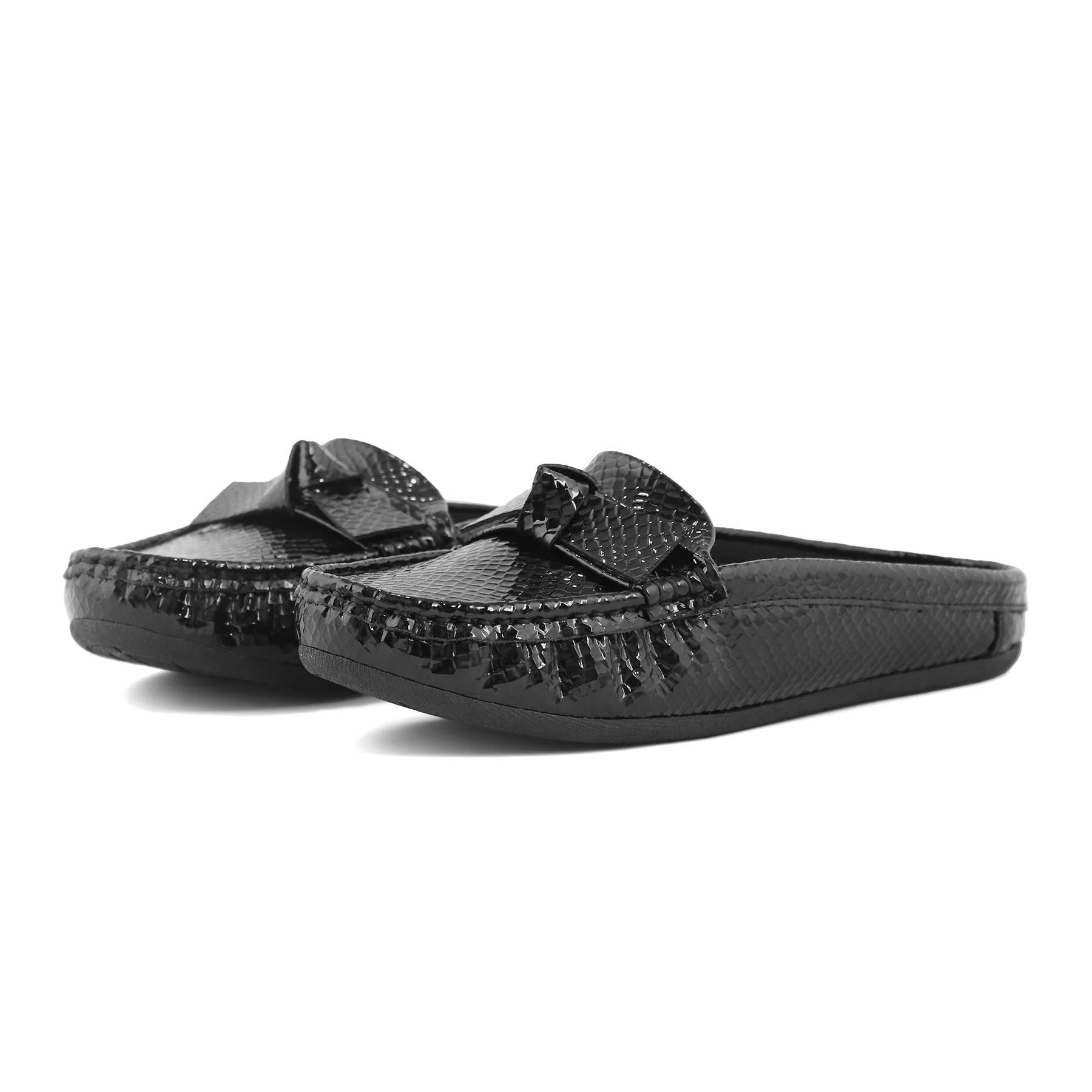 Black Moccasin WN4419 - Image 2