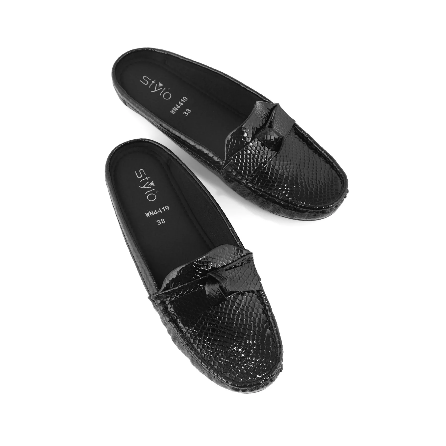 Black Moccasin WN4419 - Image 4