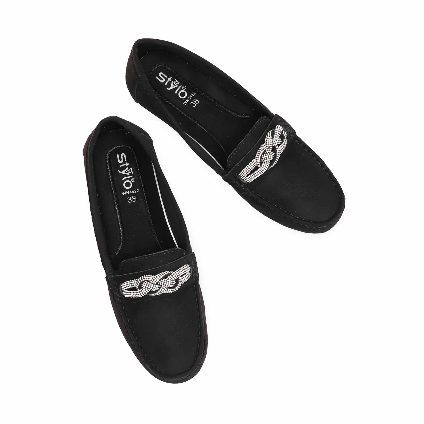 Black Moccasin WN4422 - Image 4