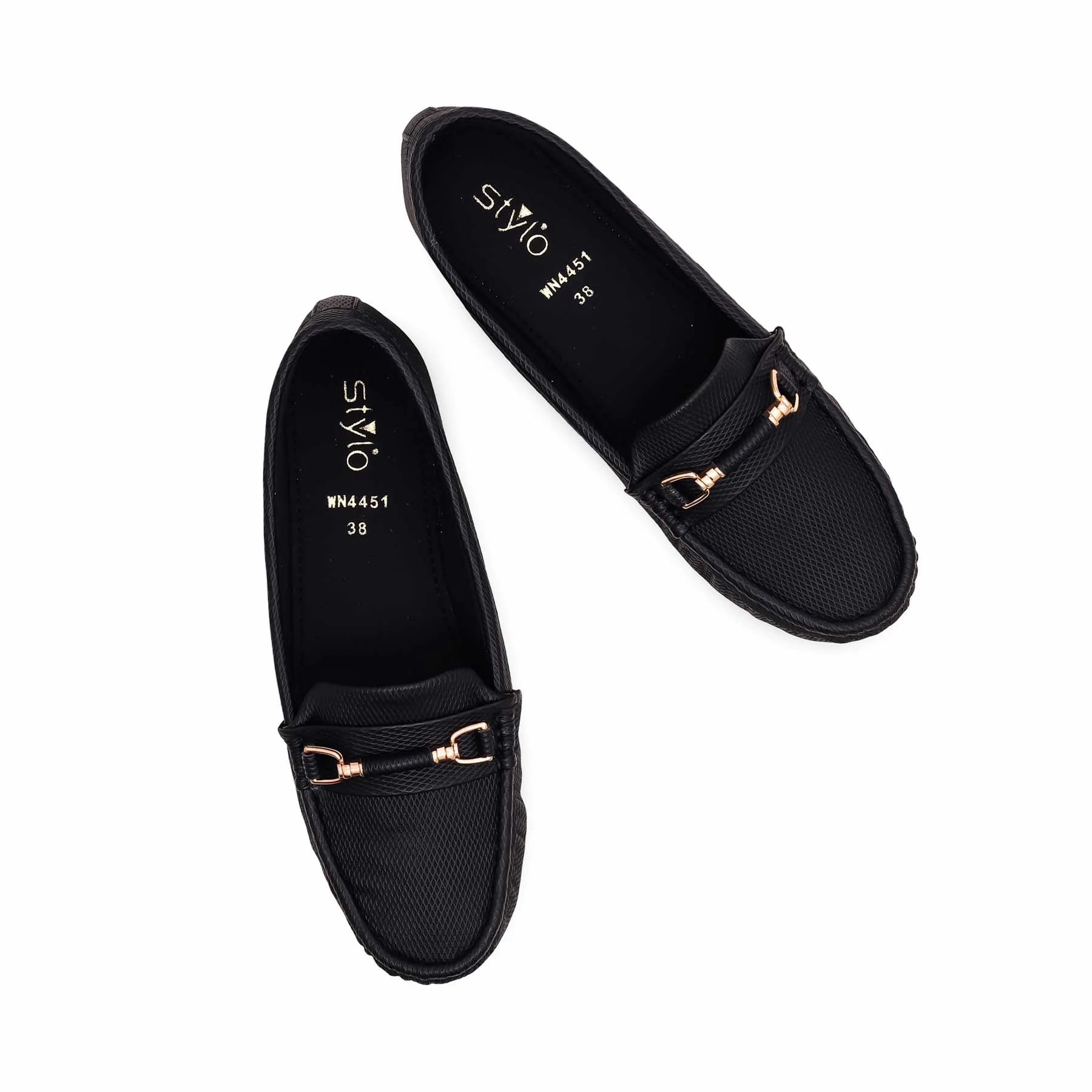 Black Moccasin WN4451 - Image 4