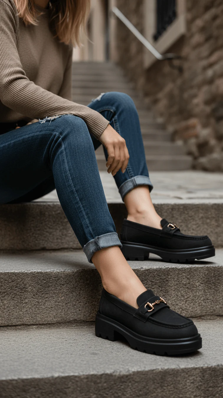 Black Moccasin WN4463