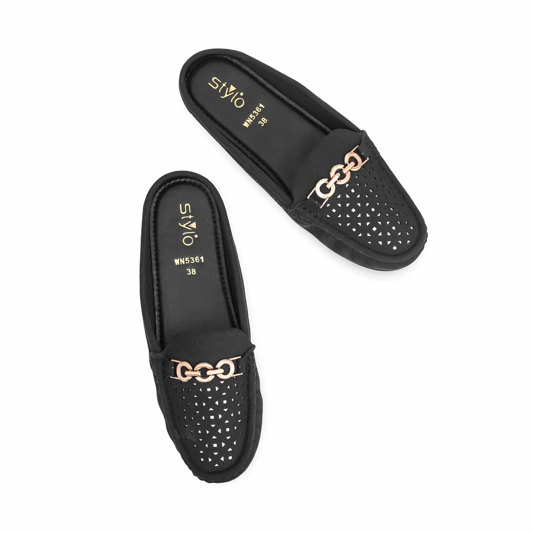 Black Moccasin WN5361 - Image 4